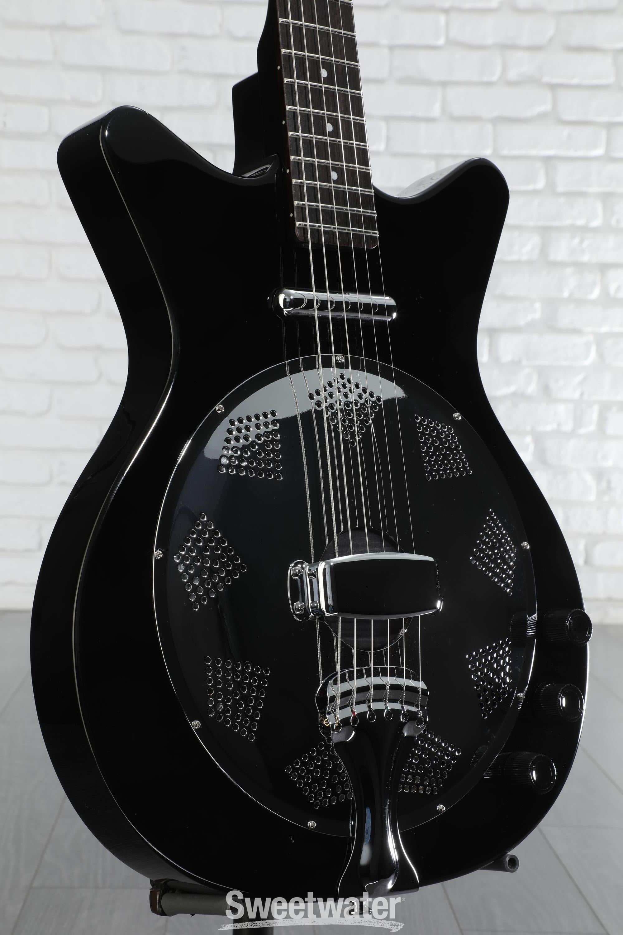 Danelectro '59 Resonator Guitar - Black | Sweetwater