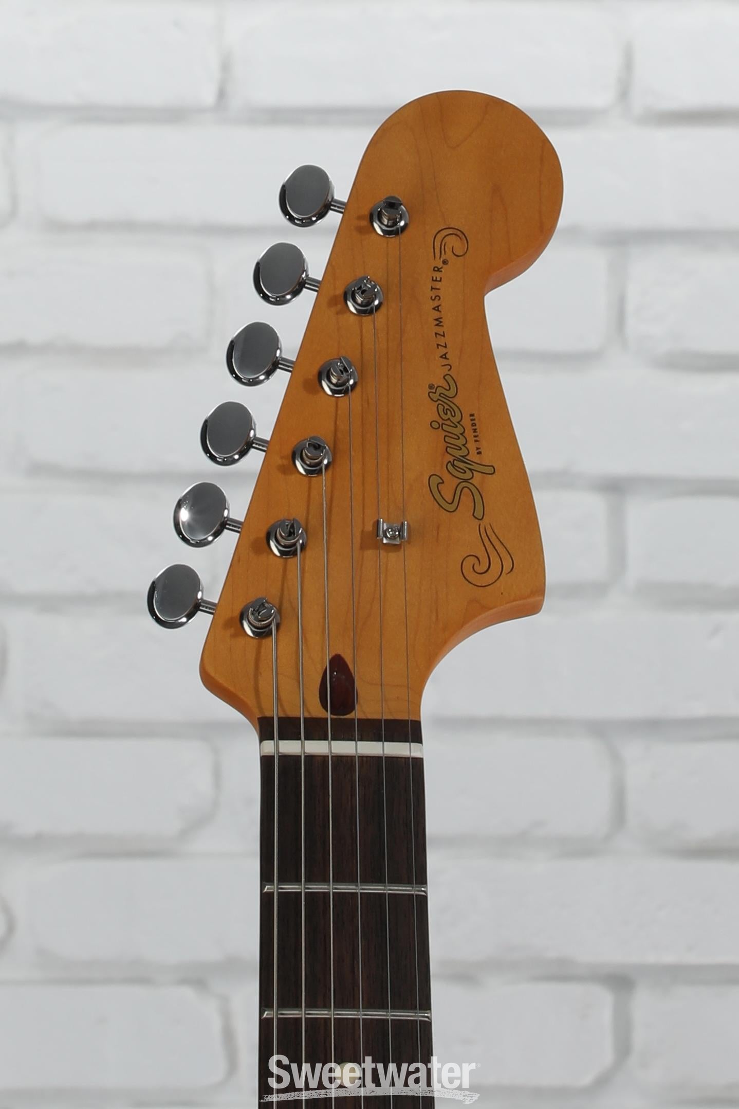Squier J Mascis Signature Jazzmaster - Vintage White with Indian Laurel Fingerboard