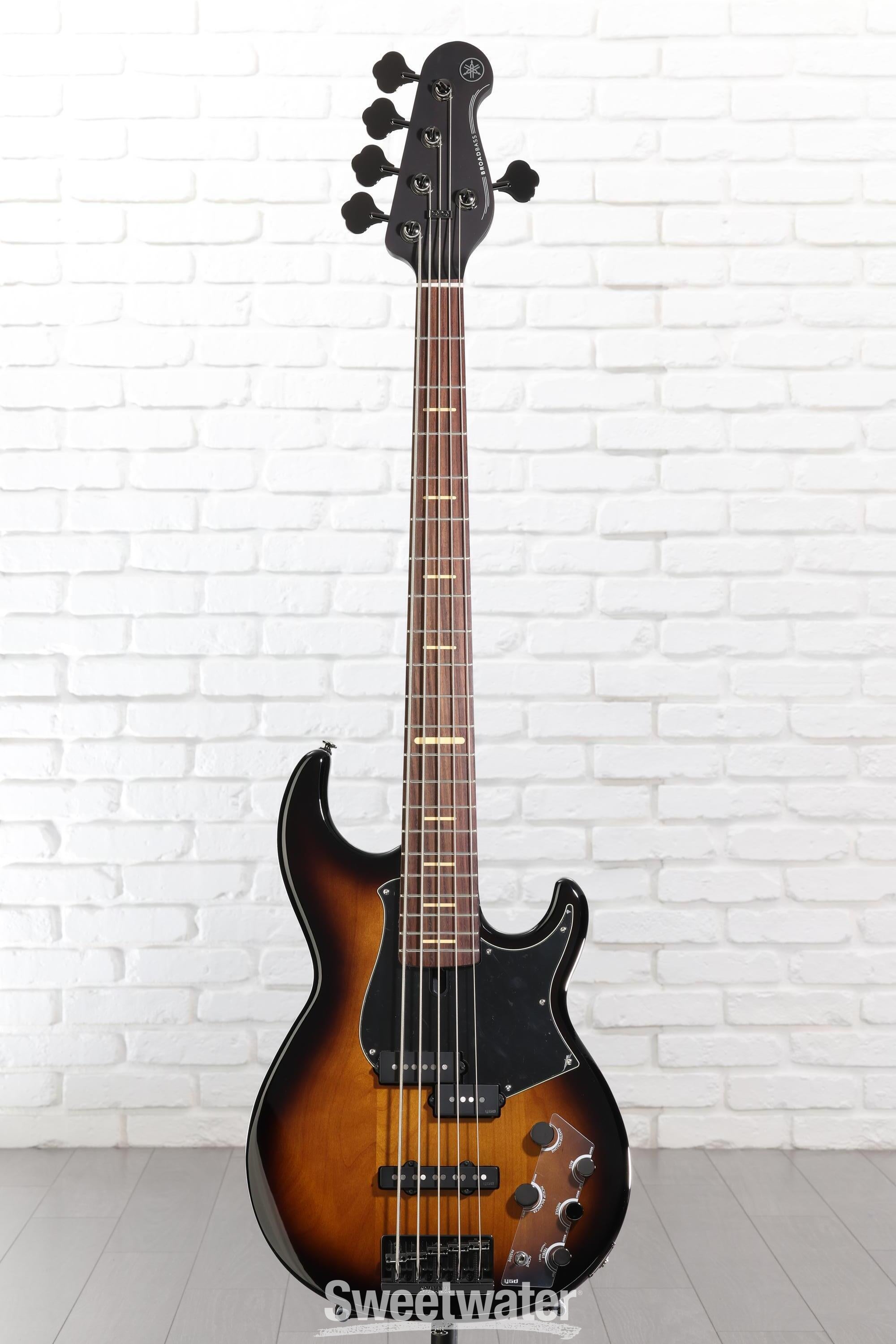 Yamaha BB735A 5-string Bass Guitar - Dark Coffee Sunburst | Sweetwater