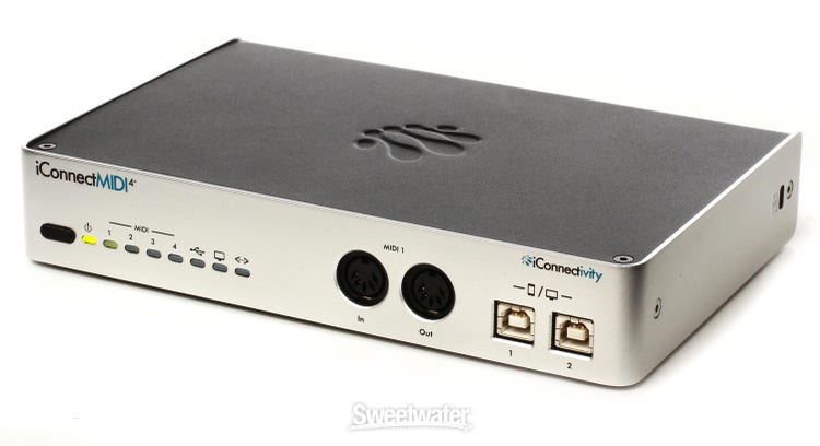 iConnectivity iConnectMIDI4+ - 30-pin Edition Reviews | Sweetwater 