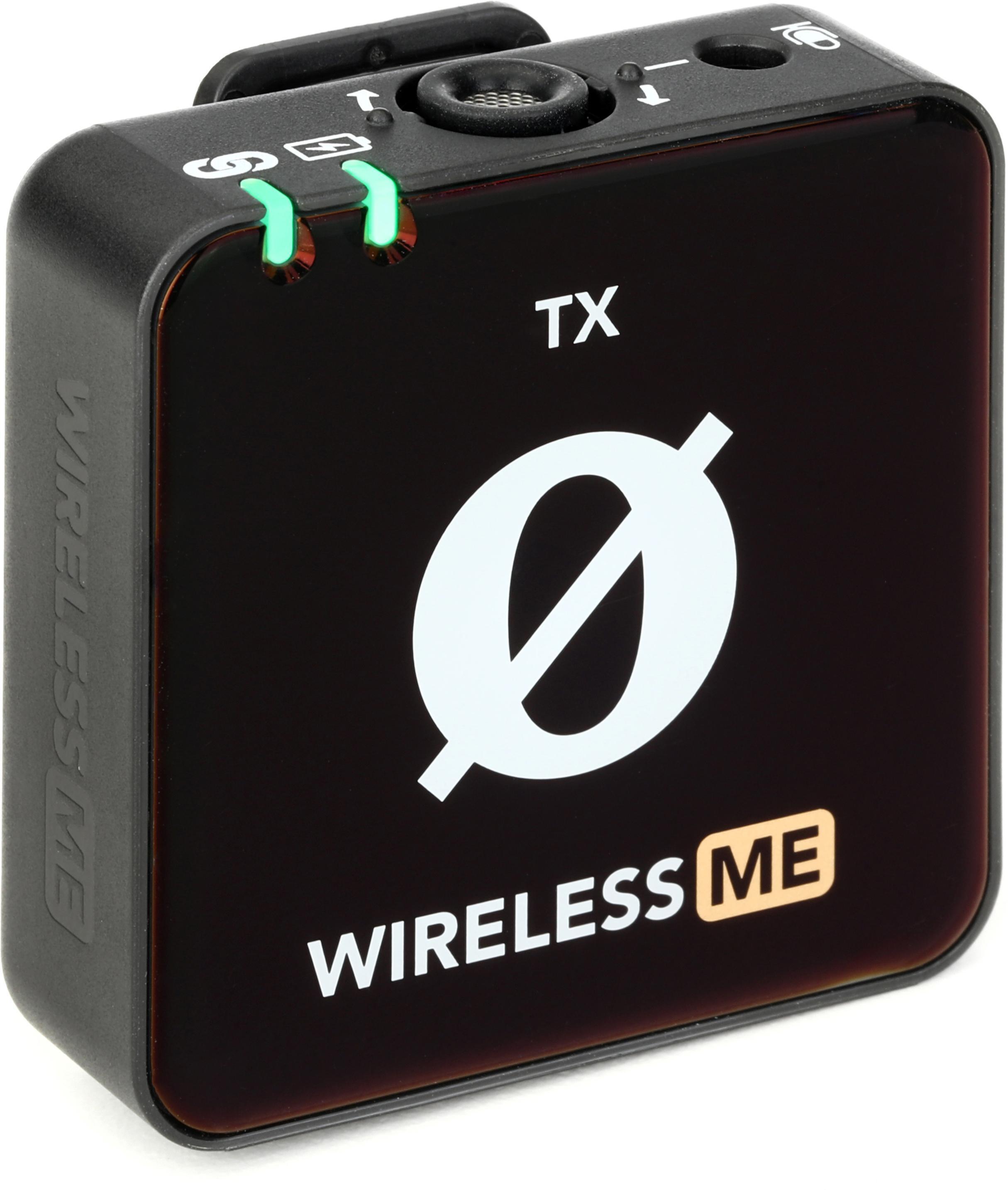 RØDE Wireless ME （RX） Wireless GO II（TX） Rode Wireless ME TX Transmitter | Sweetwater