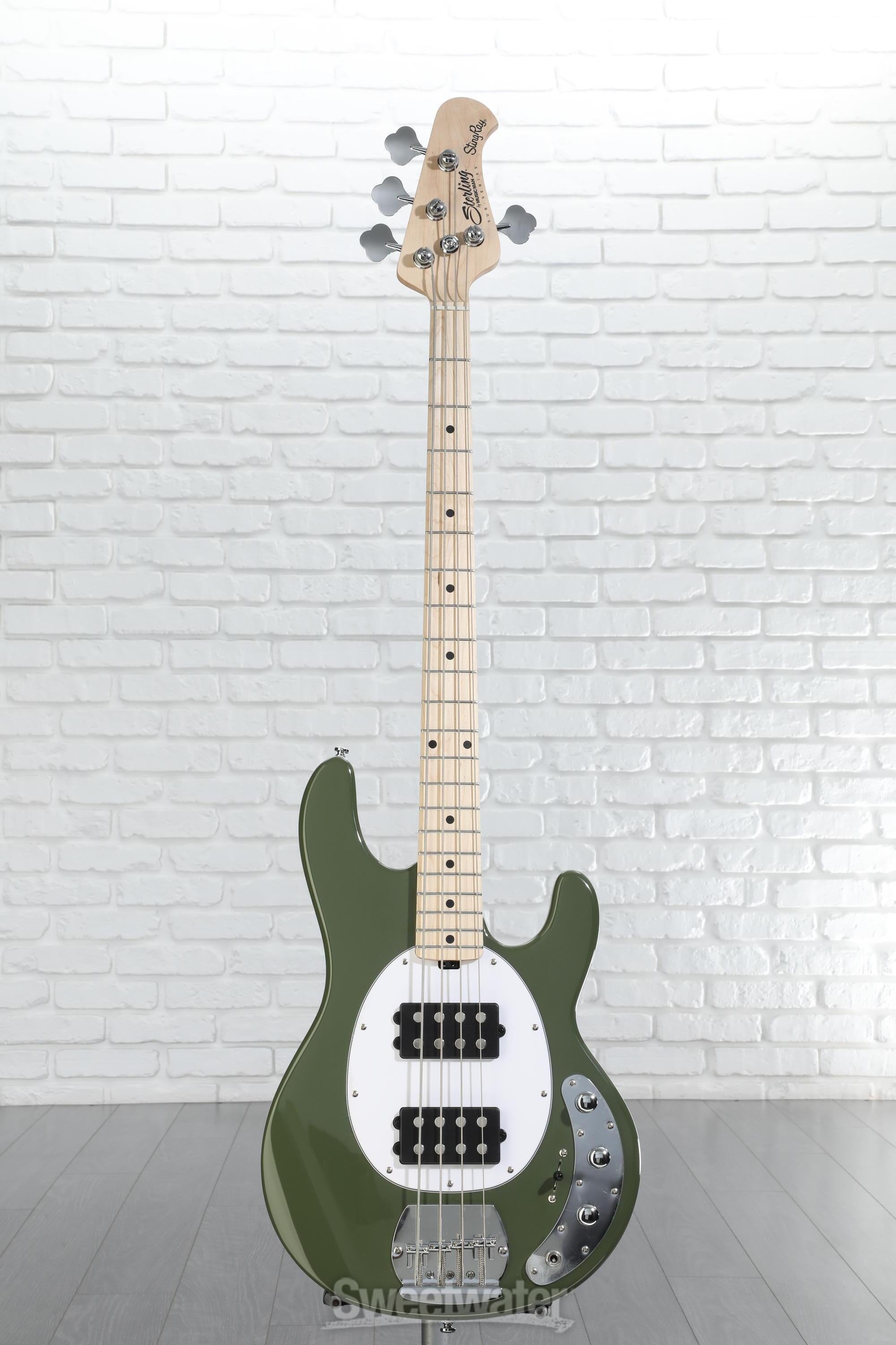 Sterling By Music Man StingRay RAY4HH Bass Guitar - Olive