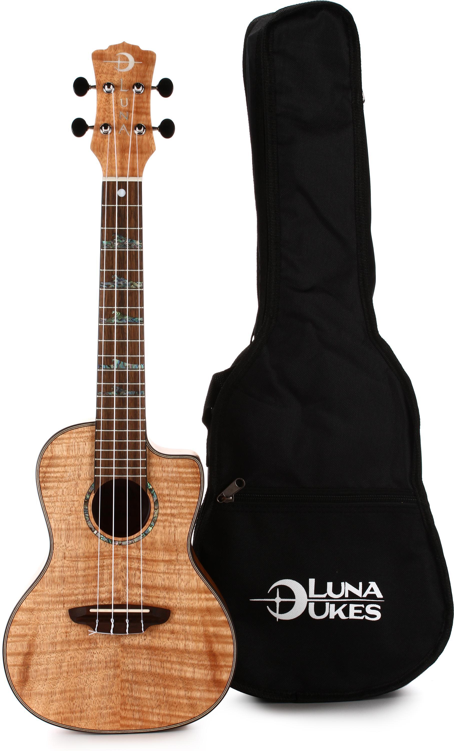 Luna 8 Inch Uke Banjolele - Tobacco Burst | Sweetwater