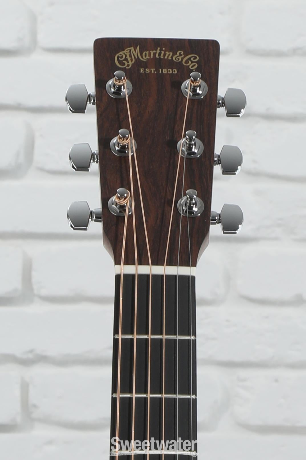 Martin D-10E Road Series Acoustic-electric Guitar - Natural Sapele
