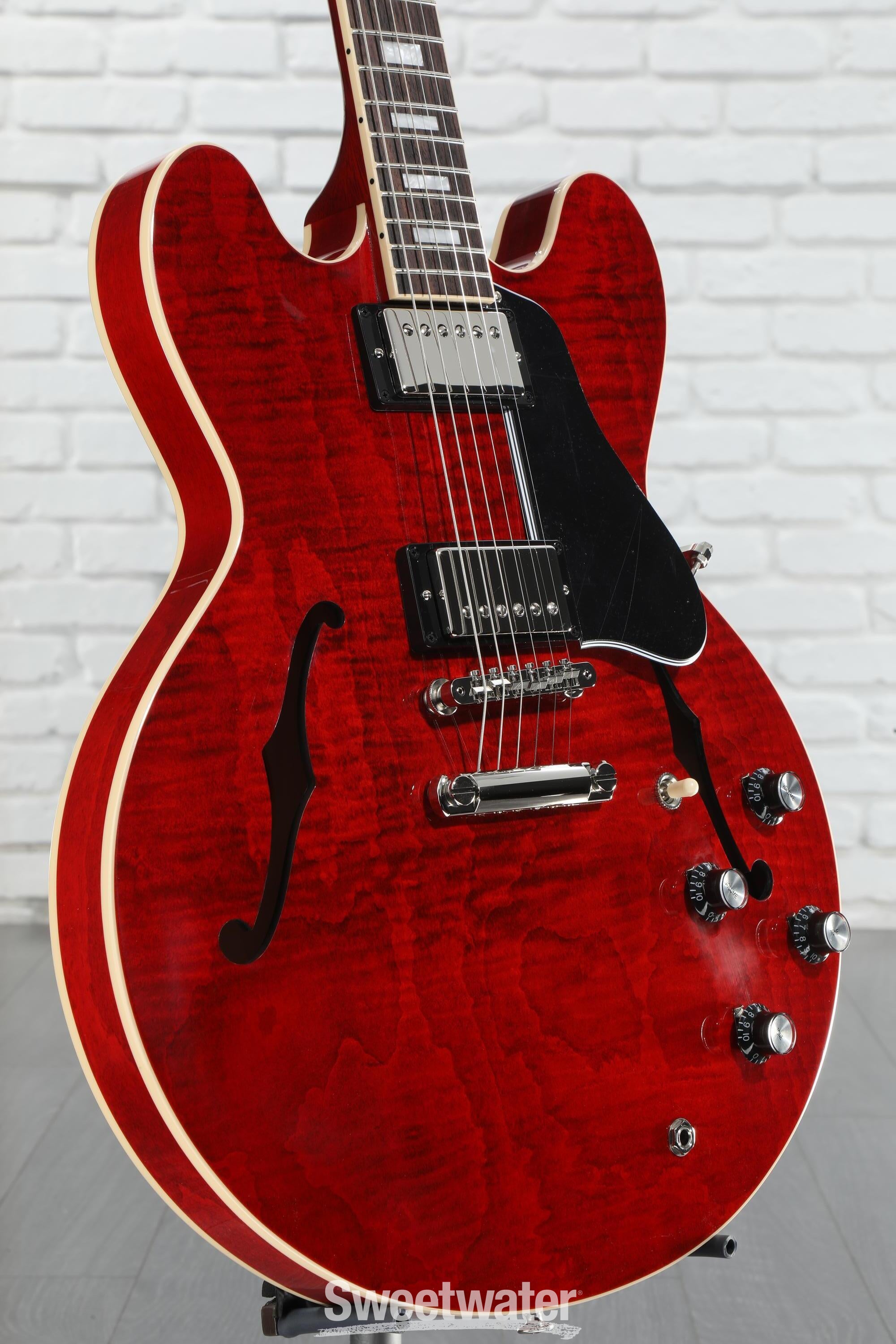 Gibson ES-335 Figured Semi-hollowbody Electric Guitar - Sixties Cherry