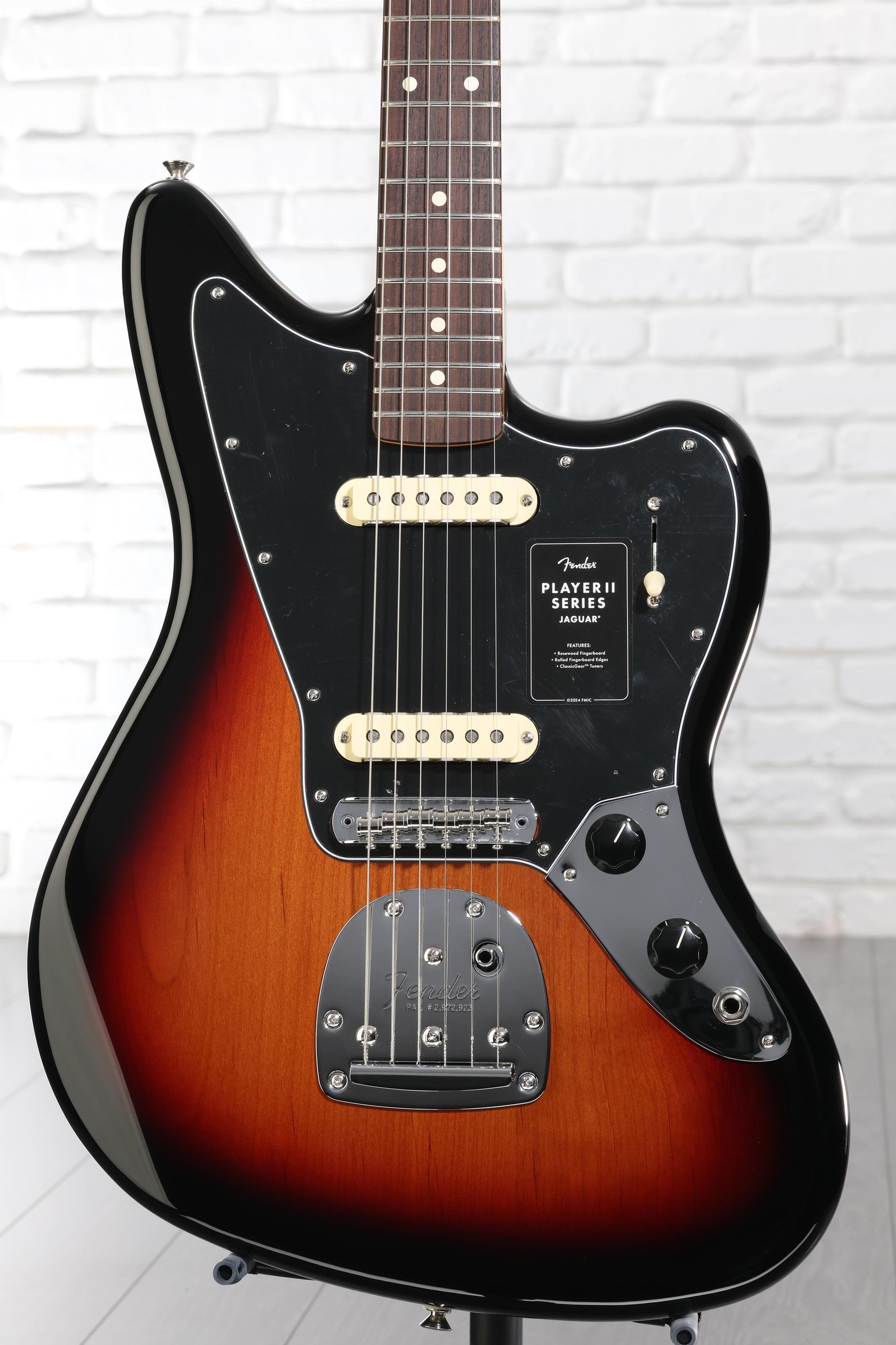Fender Player II Jaguar Electric Guitar - 3-color Sunburst