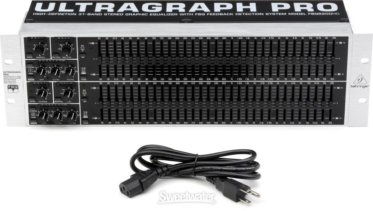 ベリンガー BEHRINGER ままならない FBQ6200HD ULTRAGRAPH PRO  