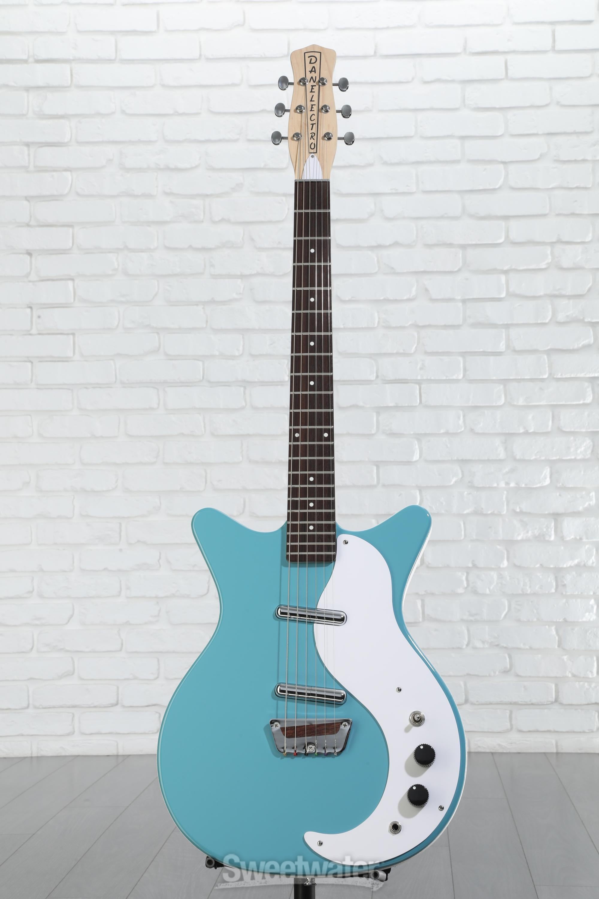 Danelectro Stock '59 Electric Guitar - Turquoise | Sweetwater