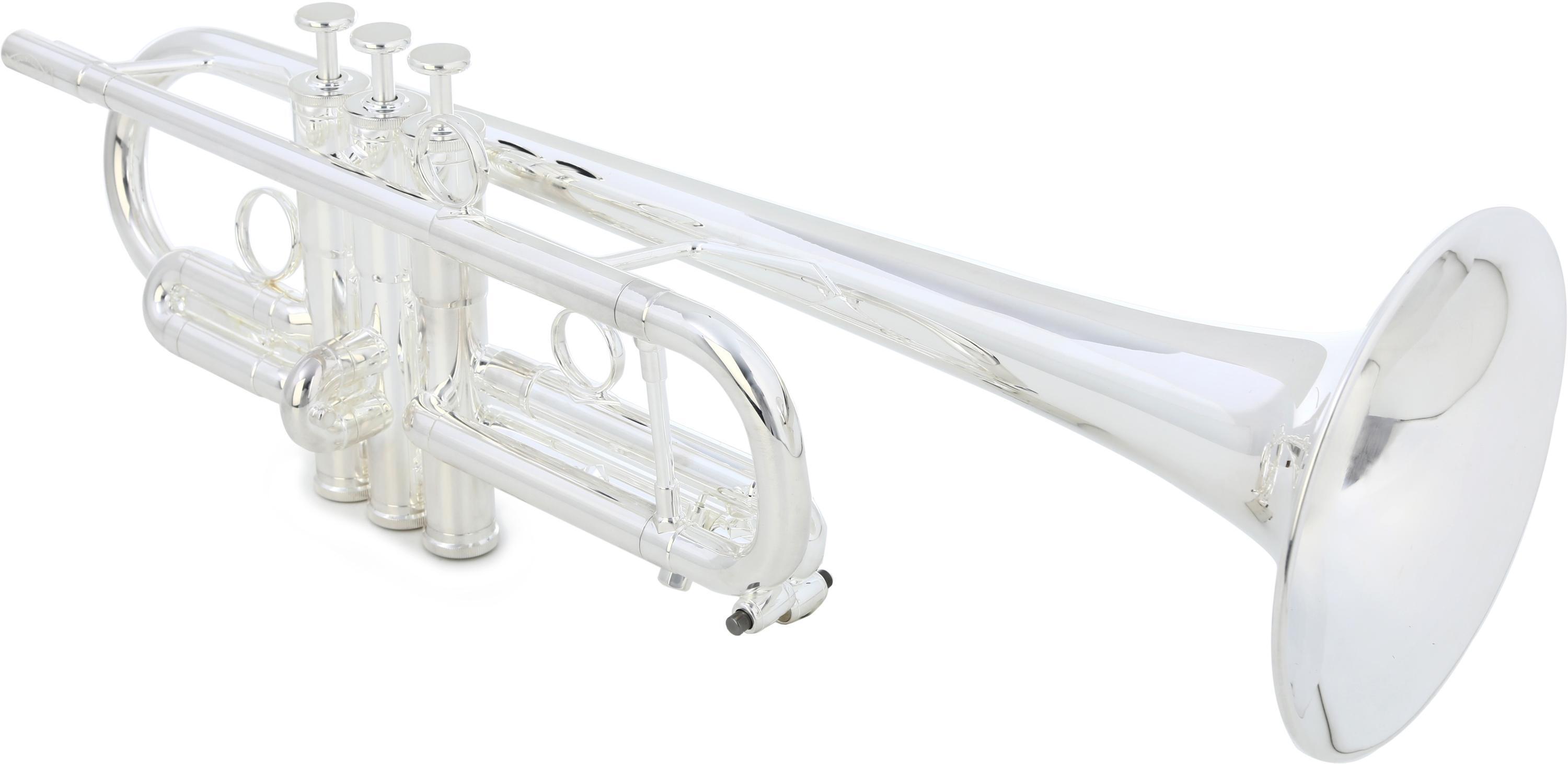 Photo of Blackburn X2 Professional C Trumpet - Silver Plated