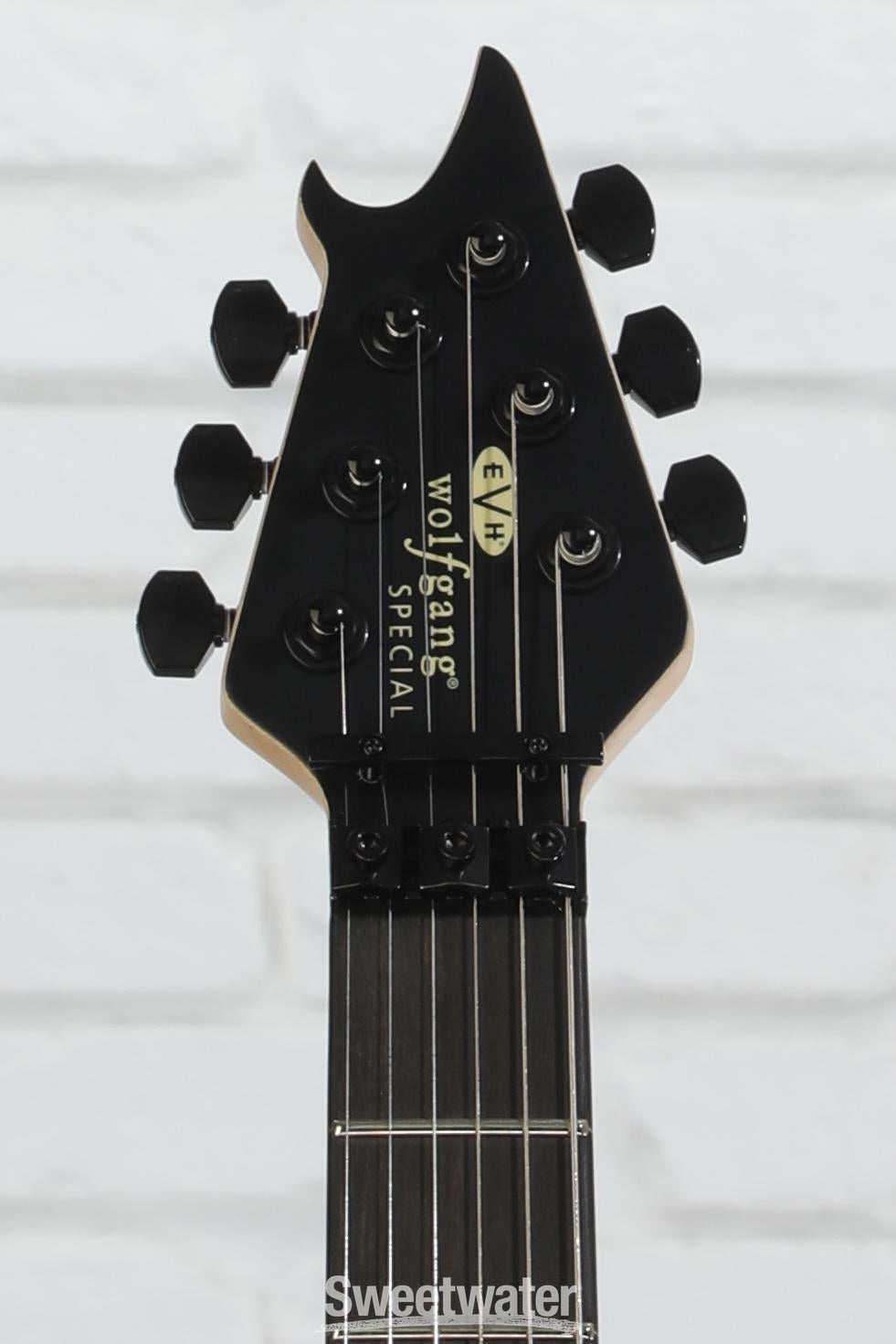 EVH Wolfgang Special Left-handed Electric Guitar - Stealth Black