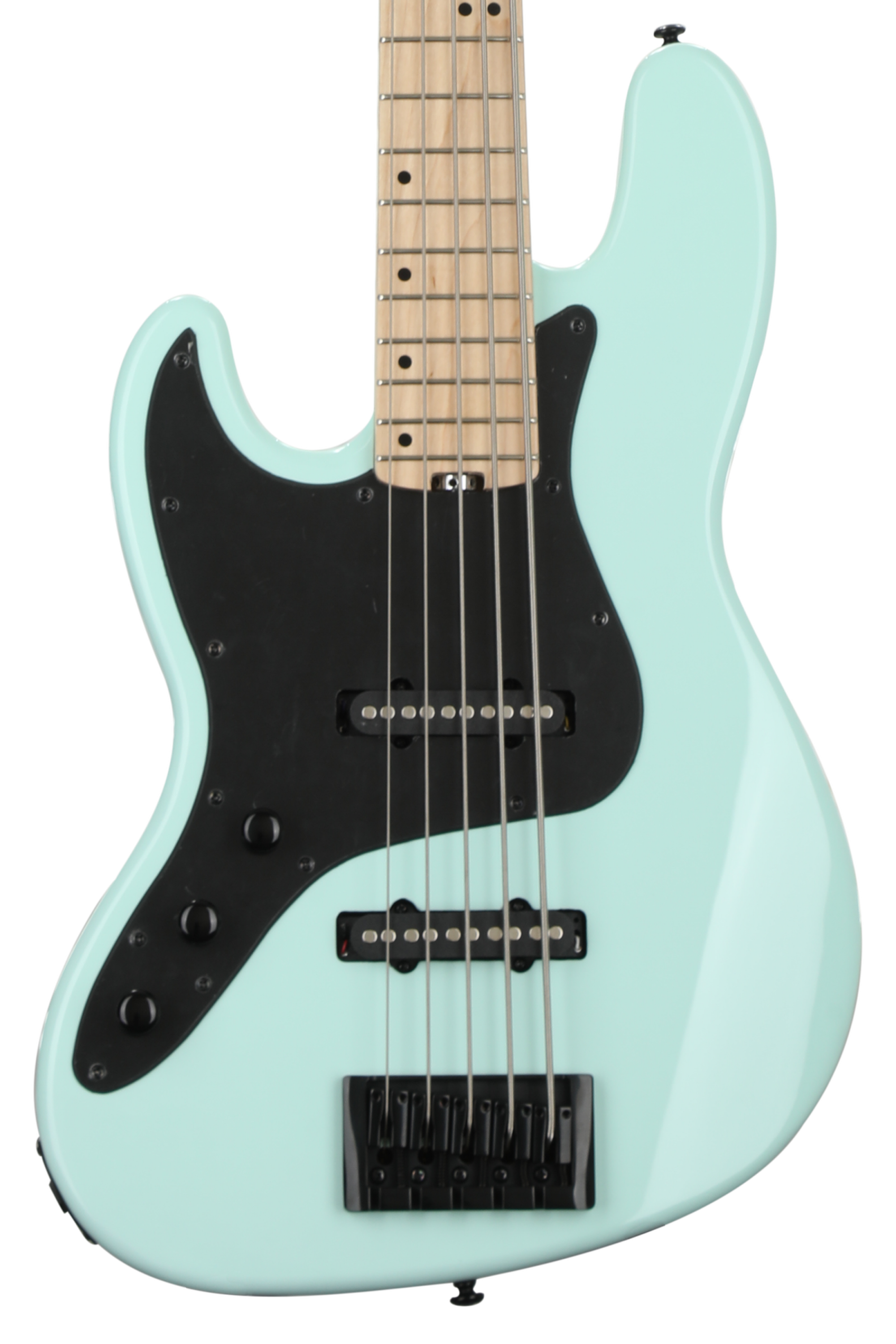 Schecter J-5 Left-handed Bass Guitar - Sea Foam Green