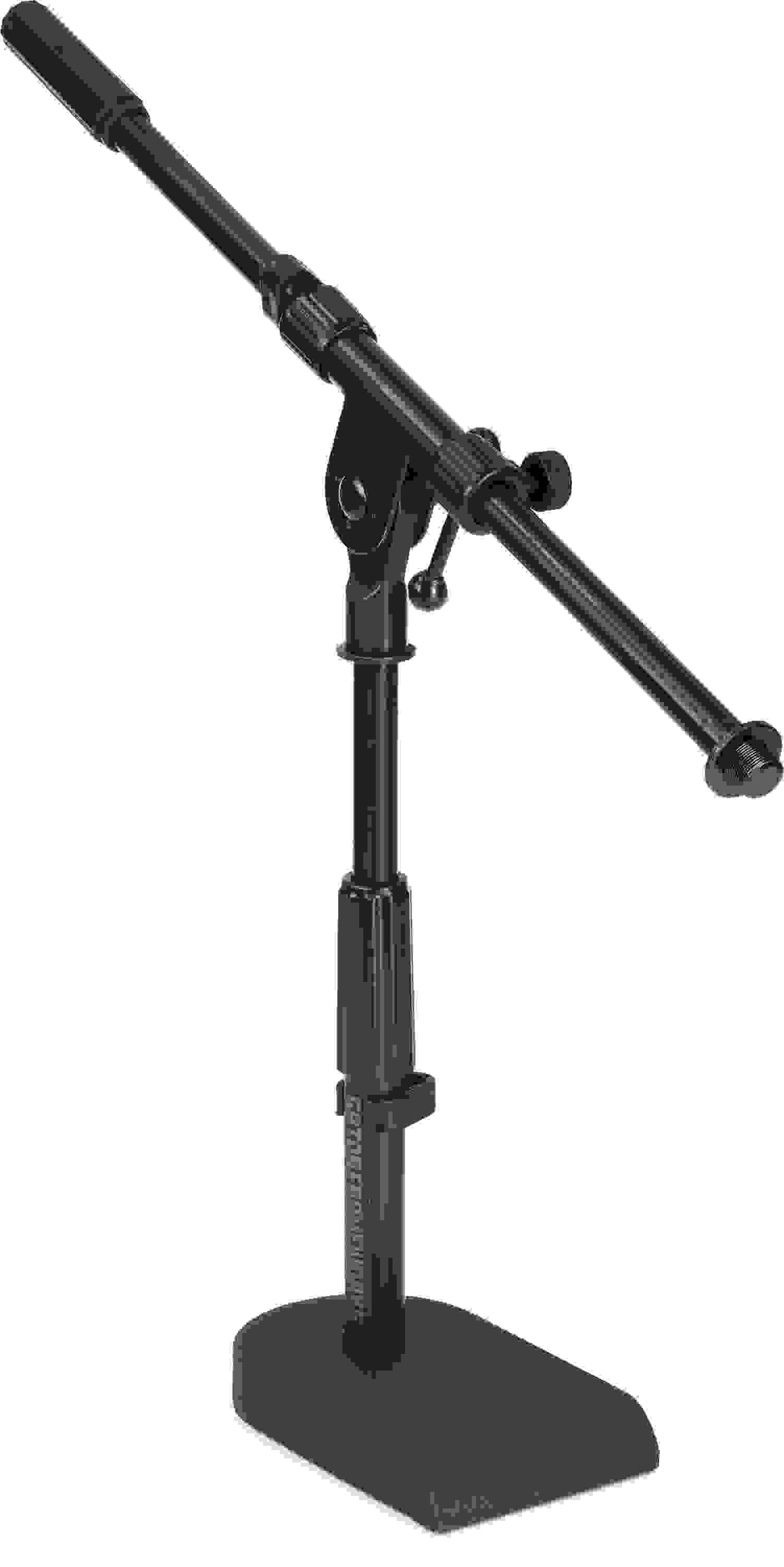 Rok-It Bass Drum/Boom Combo Mic Stand - Black