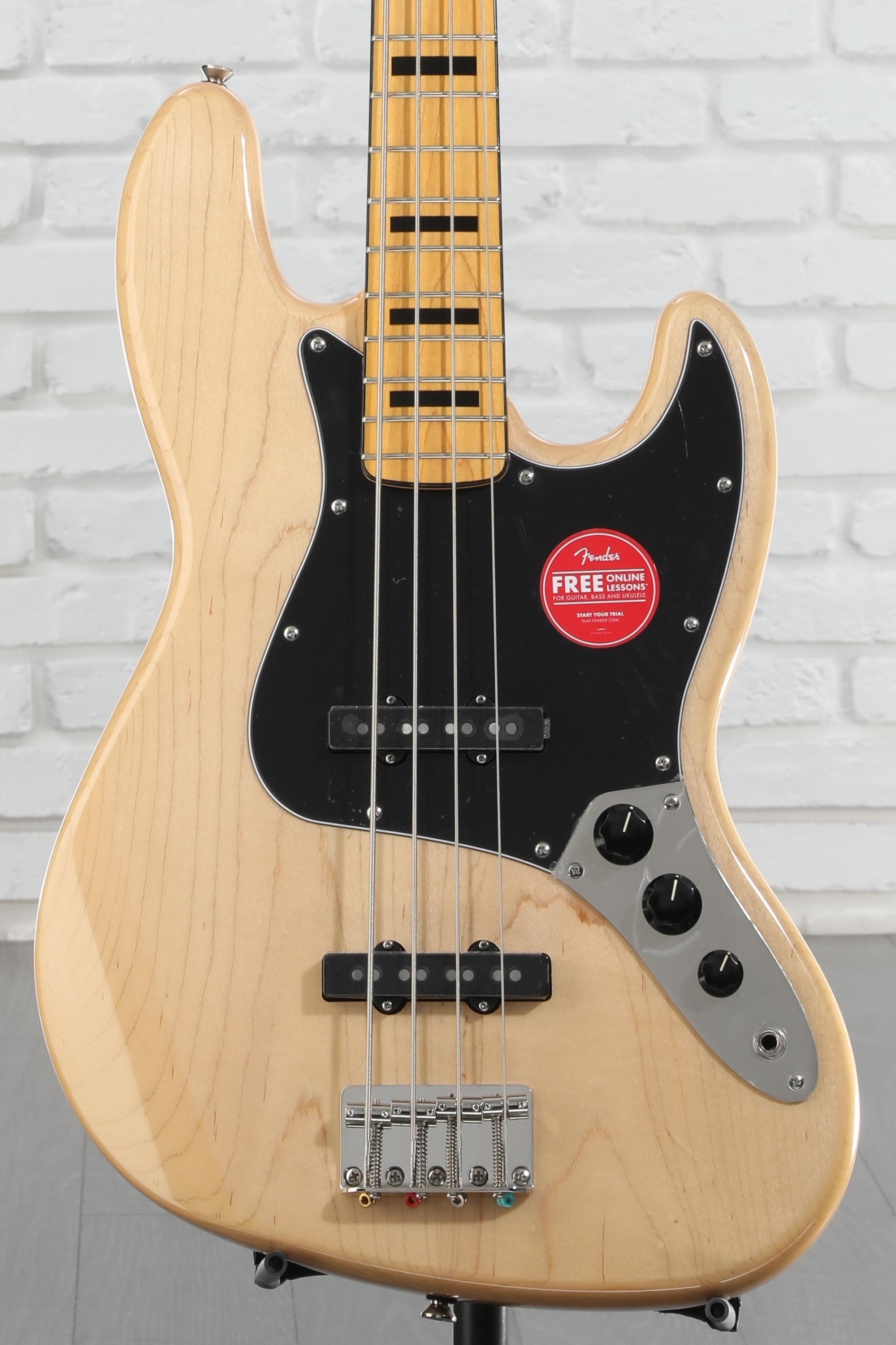 ベース Squier Classic Vibe 70's Jazz Bass Squier Classic Vibe '70s Jazz Bass - Natural | Sweetwater