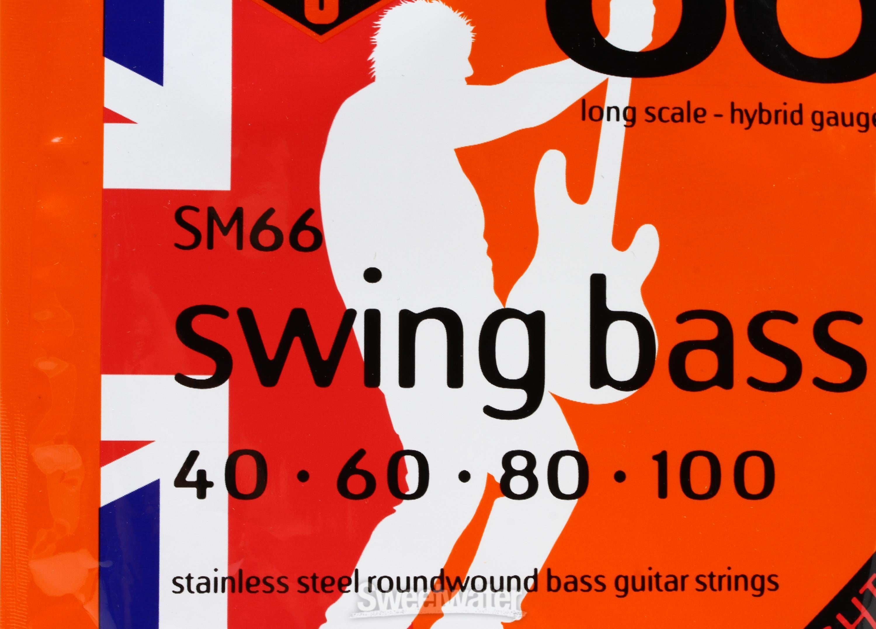 Rotosound swing deals bass 66 strings