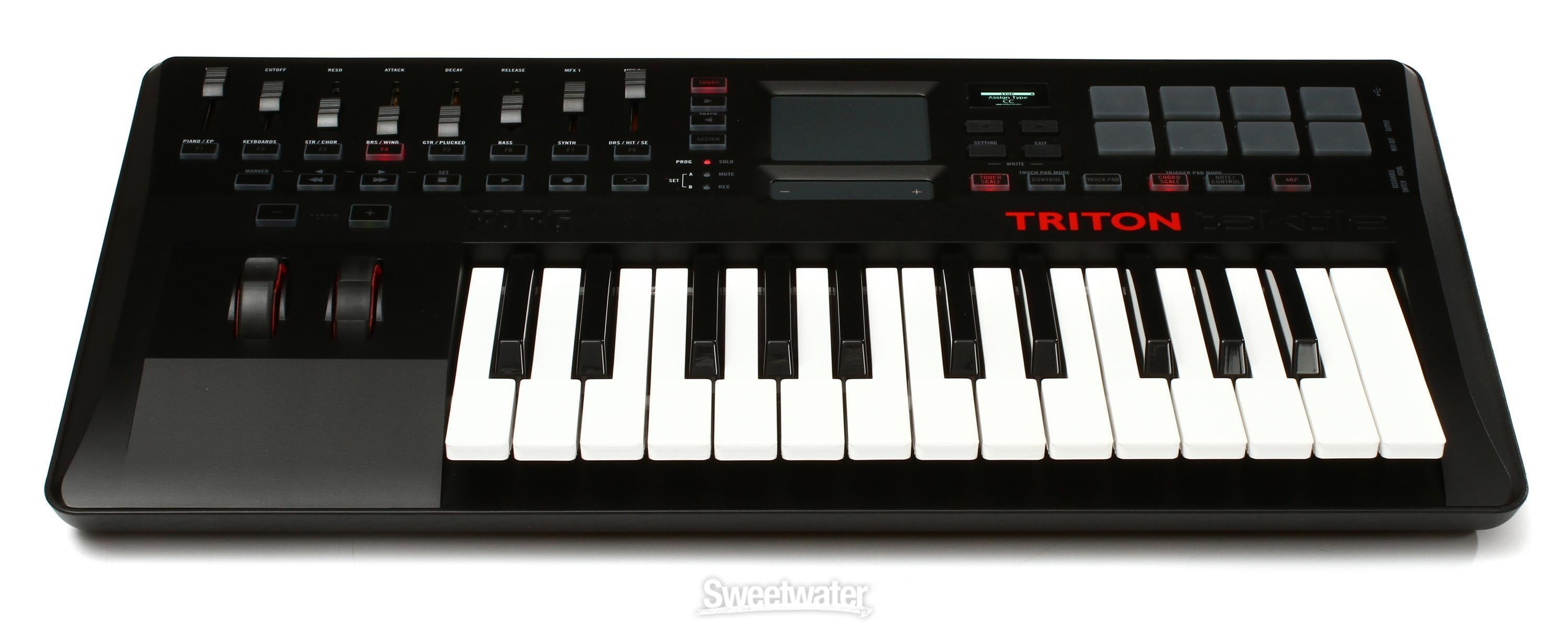 Korg TRITON taktile-25 Reviews | Sweetwater