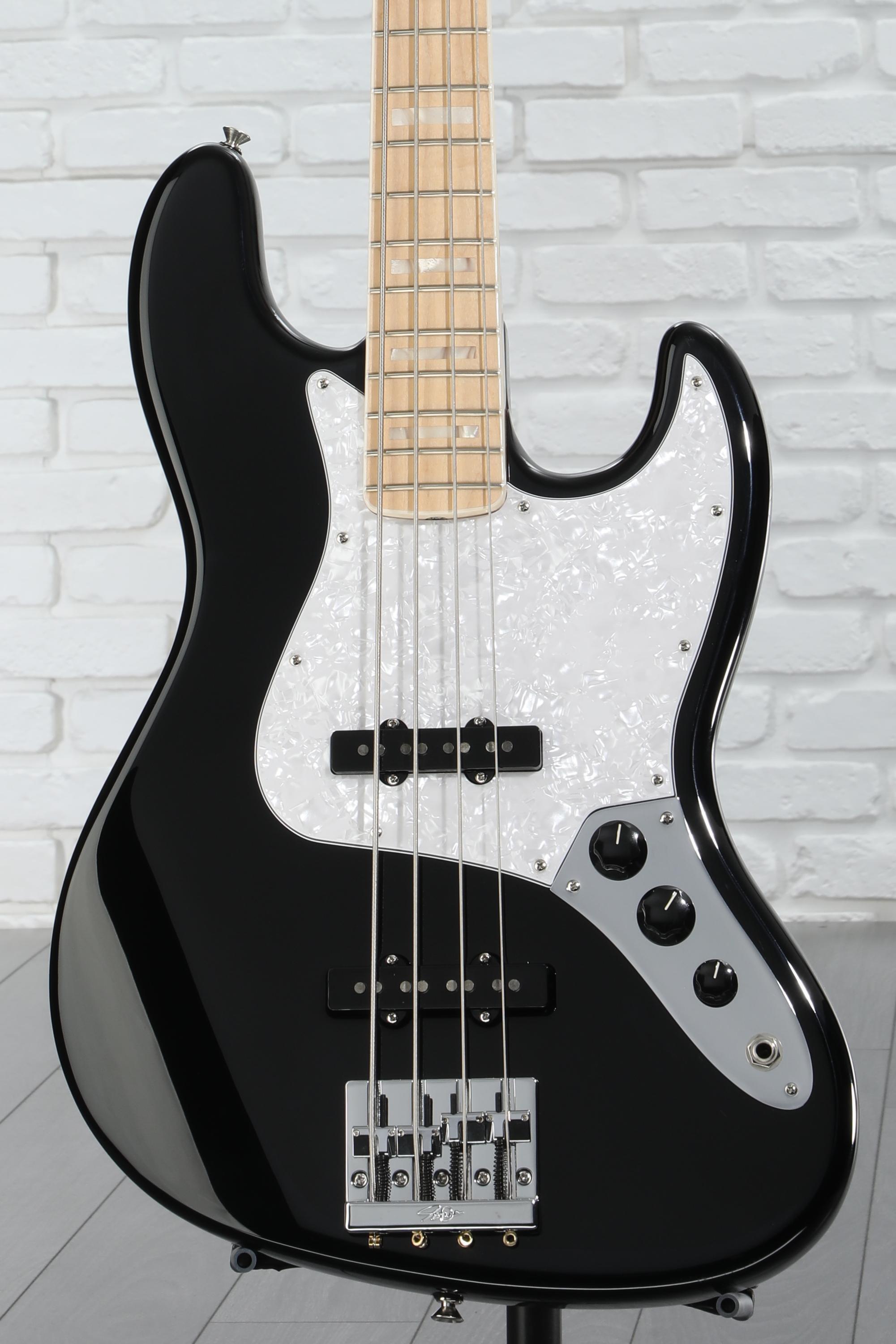 Fender USA Geddy Lee Jazz Bass - Black | Sweetwater