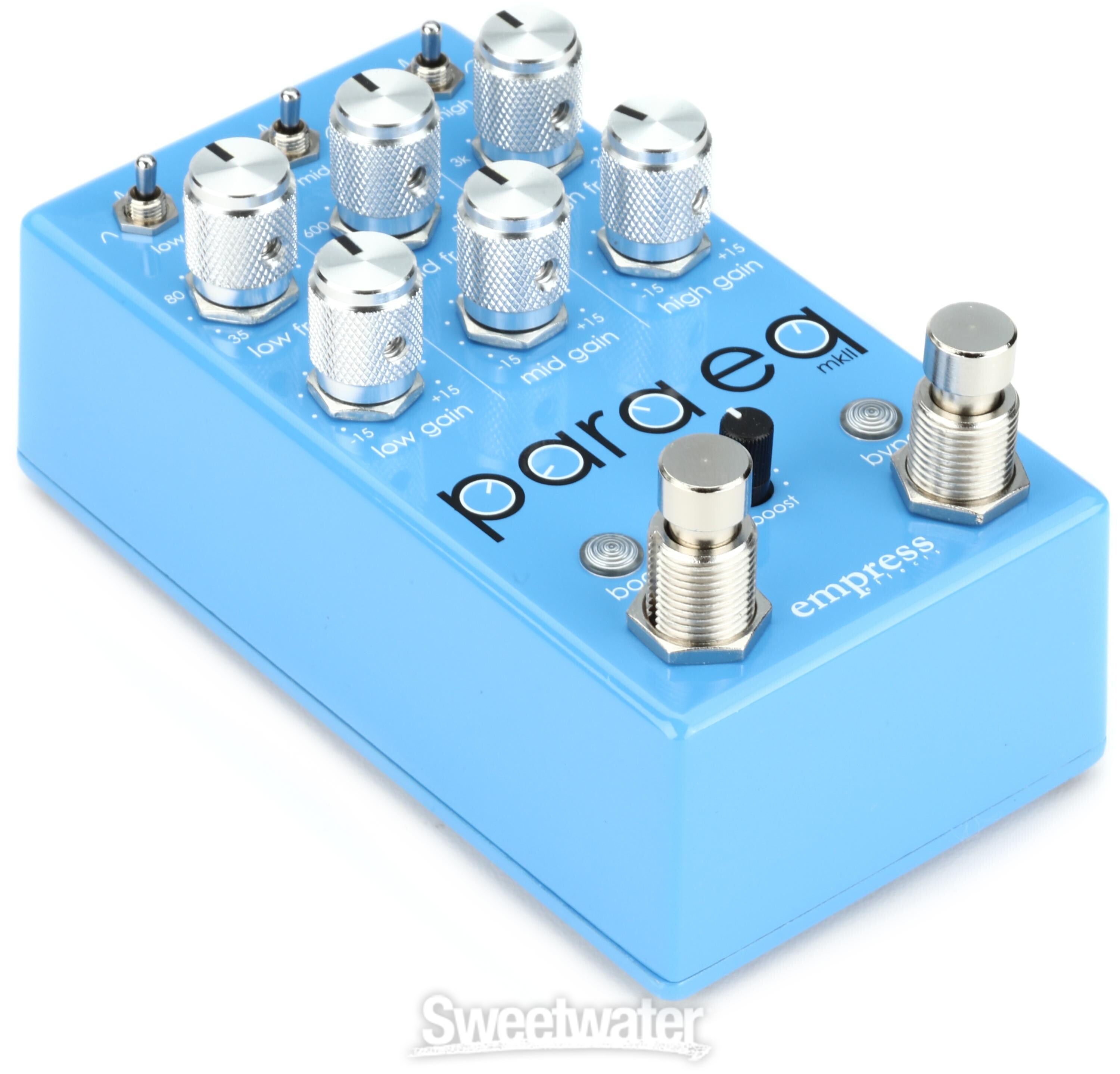 Empress Effects ParaEQ MKII Equalizer and Boost Pedal | Sweetwater