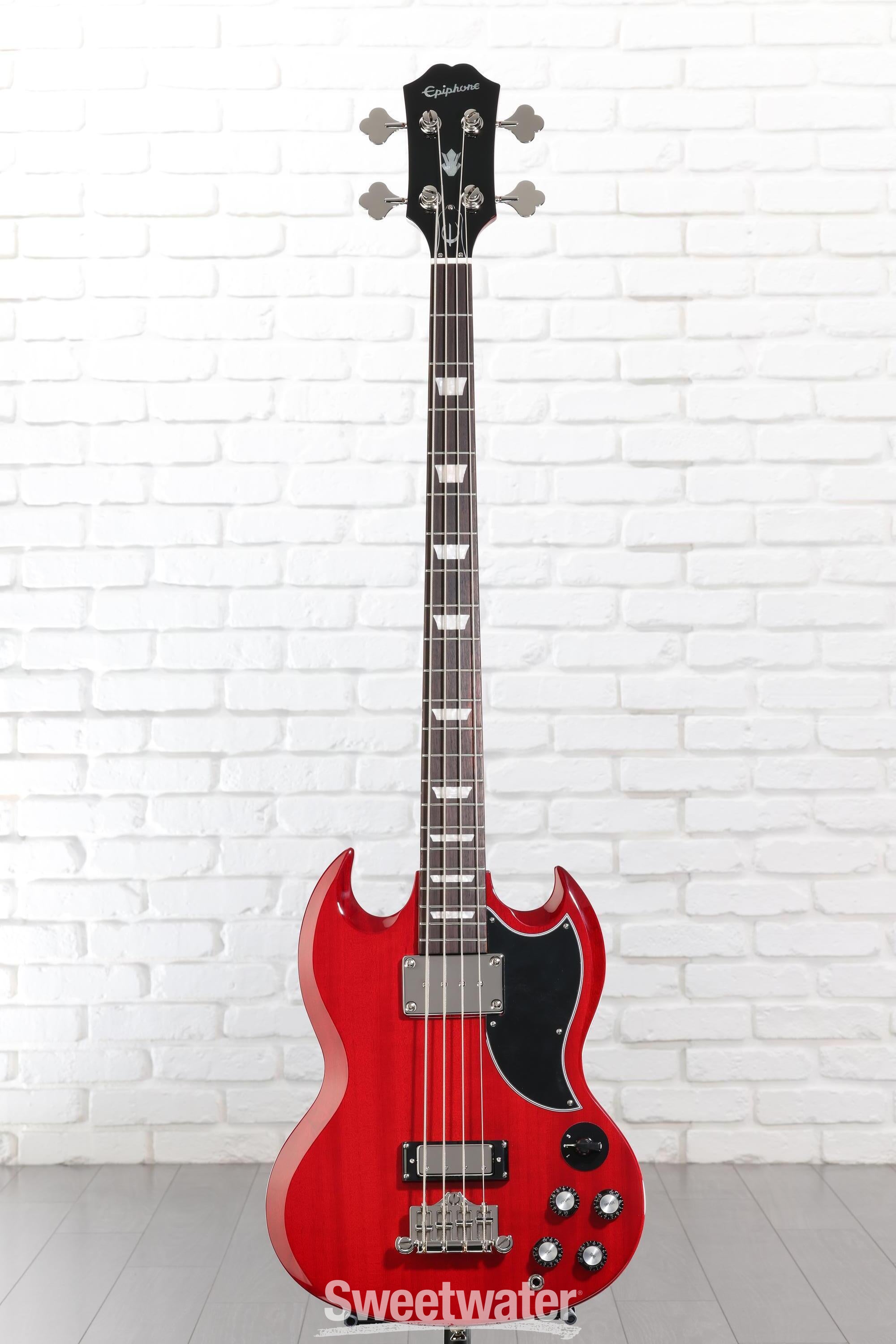 Epiphone EB-3 Bass Guitar - Cherry | Sweetwater