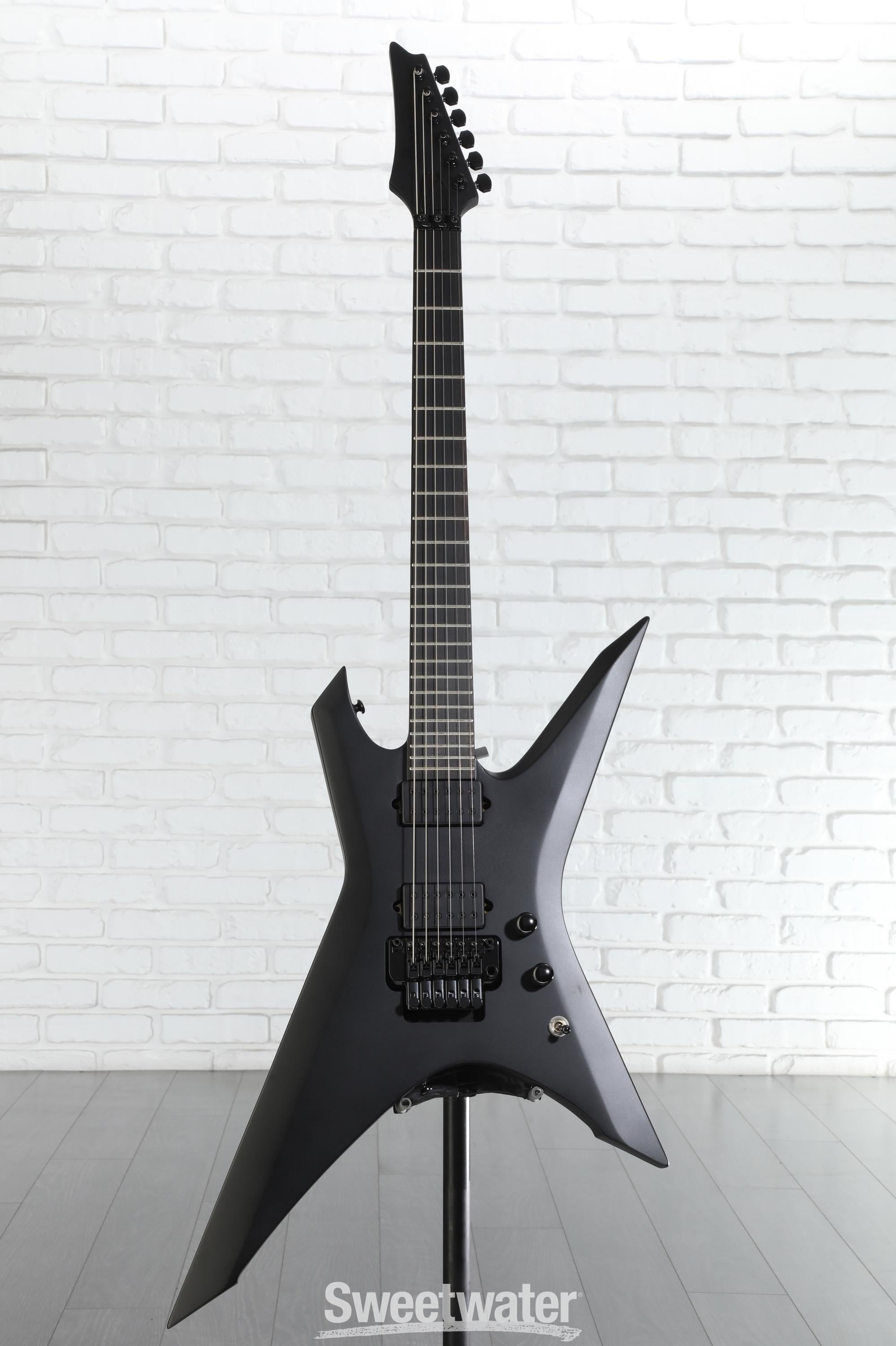 Ibanez Iron Label Xiphos - Black Flat | Sweetwater