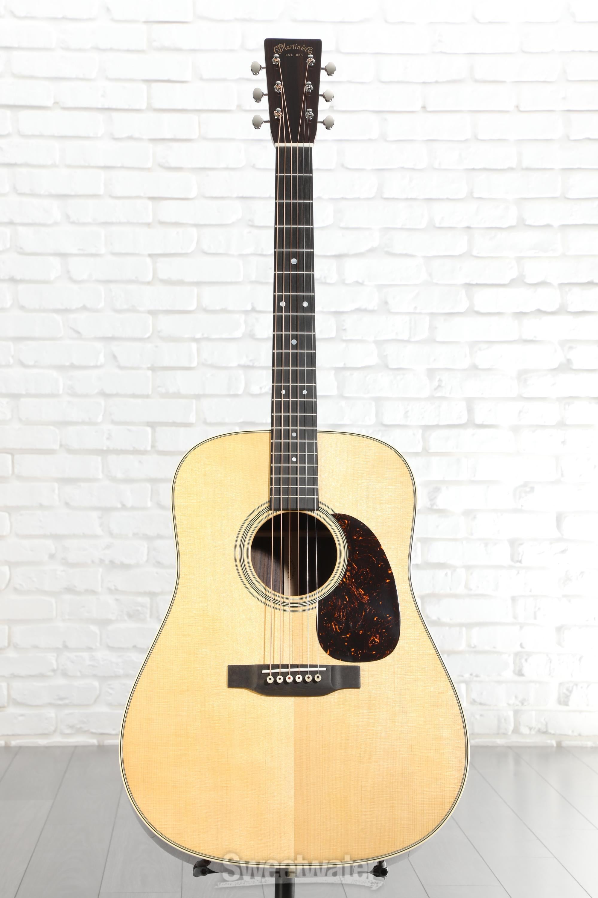 Martin D-28 Standard Series Acoustic Guitar - Natural with Aging