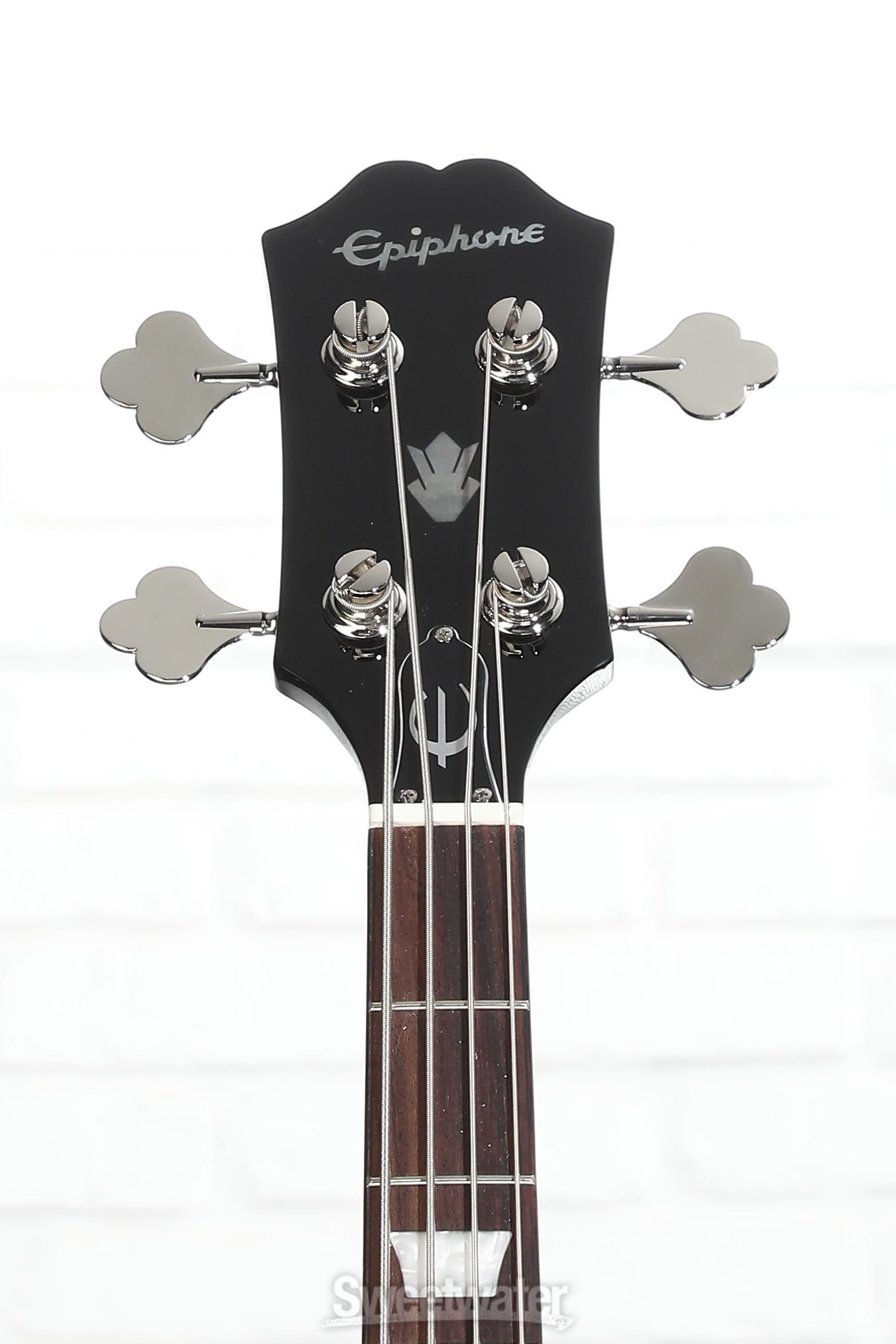 Epiphone EB-3 Bass Guitar - Ebony | Sweetwater