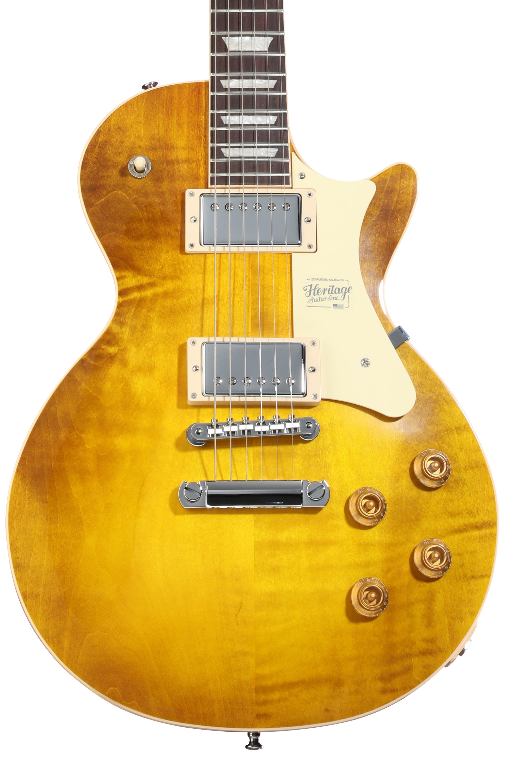 Heritage Standard H-150 Electric Guitar - Dirty Lemon Burst