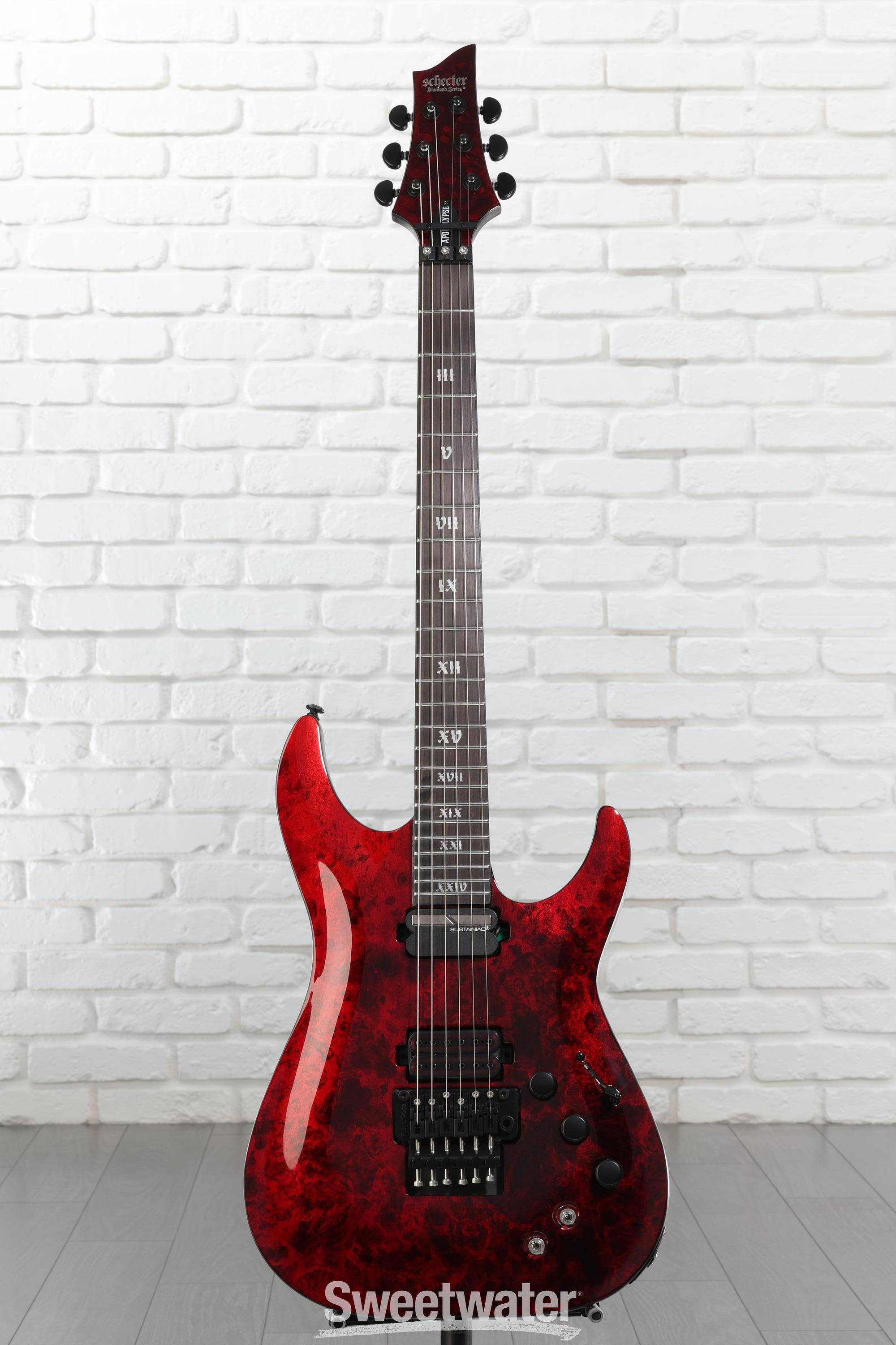 Schecter C-1 FR-S Apocalypse Electric Guitar - Red Reign | Sweetwater