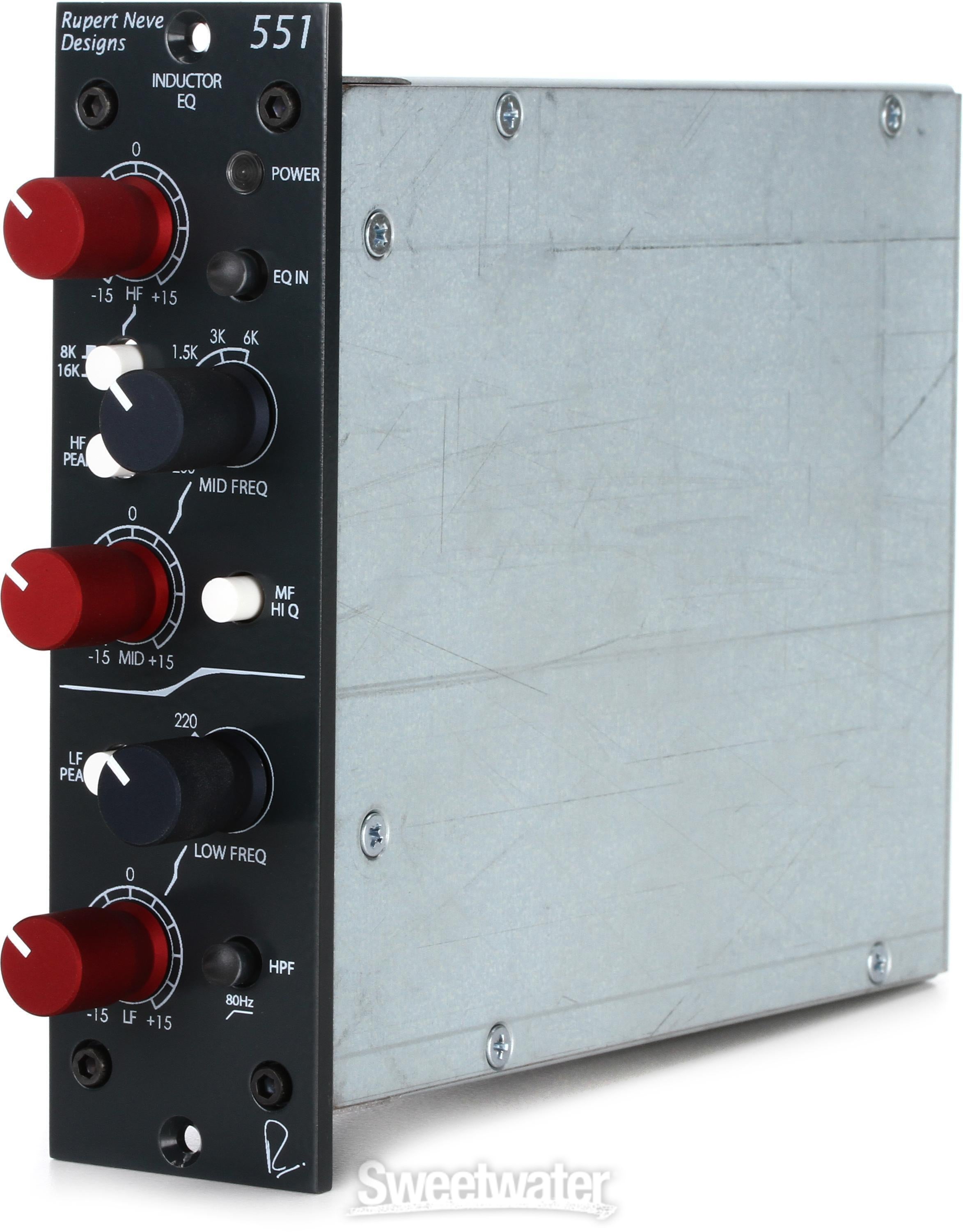 Rupert Neve Designs 551 500 Series Inductor Equalizer Reviews 