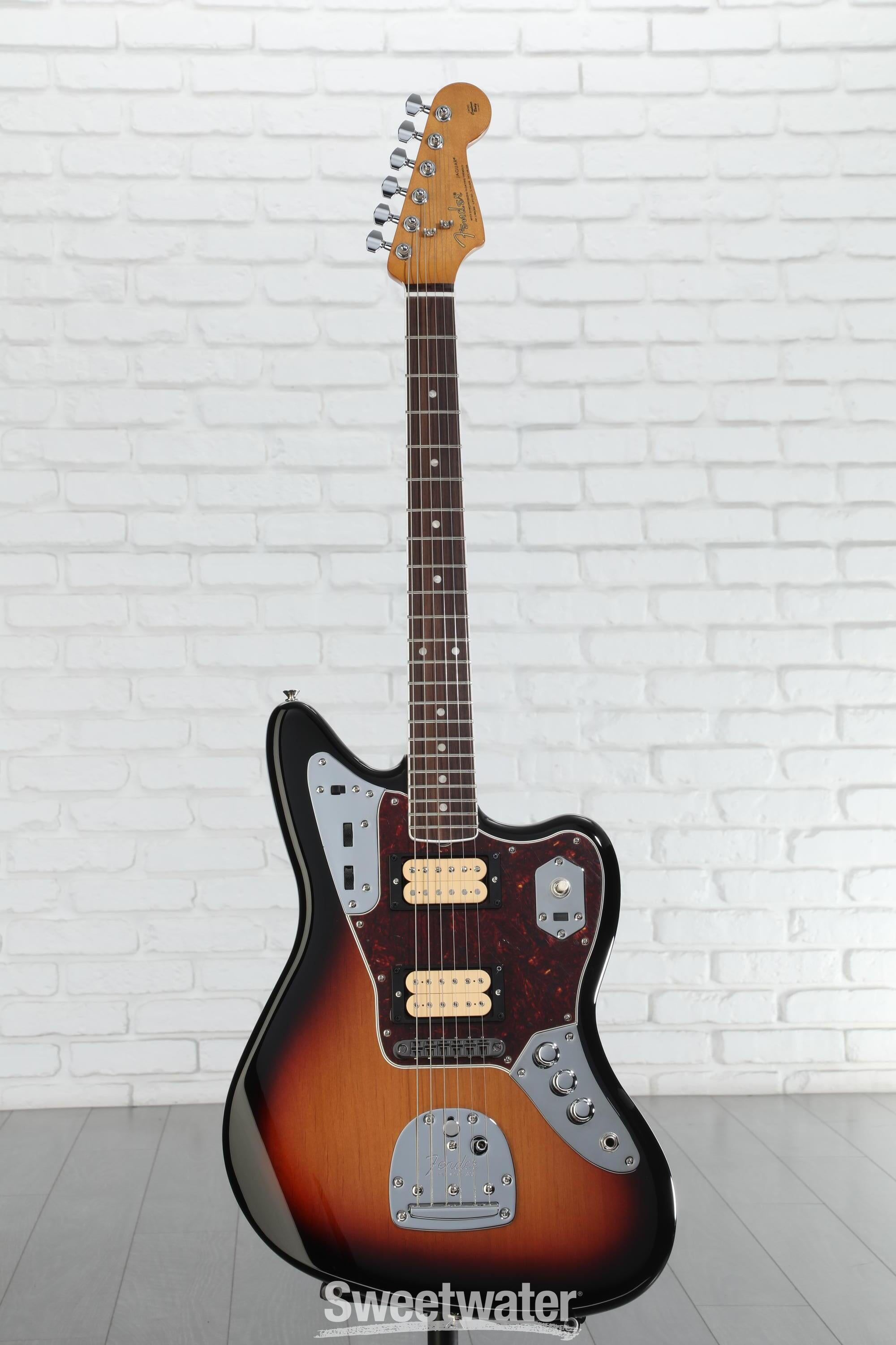 Fender Kurt Cobain Jaguar Electric Guitar - 3-Tone Sunburst