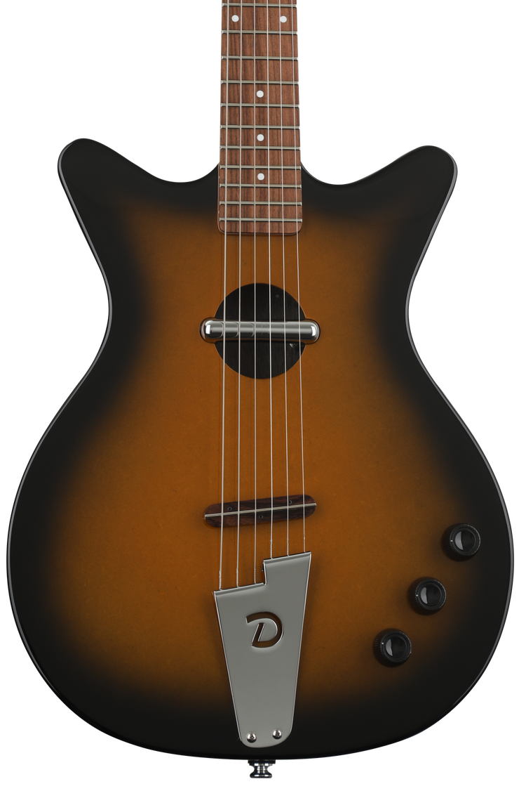 Danelectro Convertible Acoustic-Electric Guitar - Tobacco Sunburst