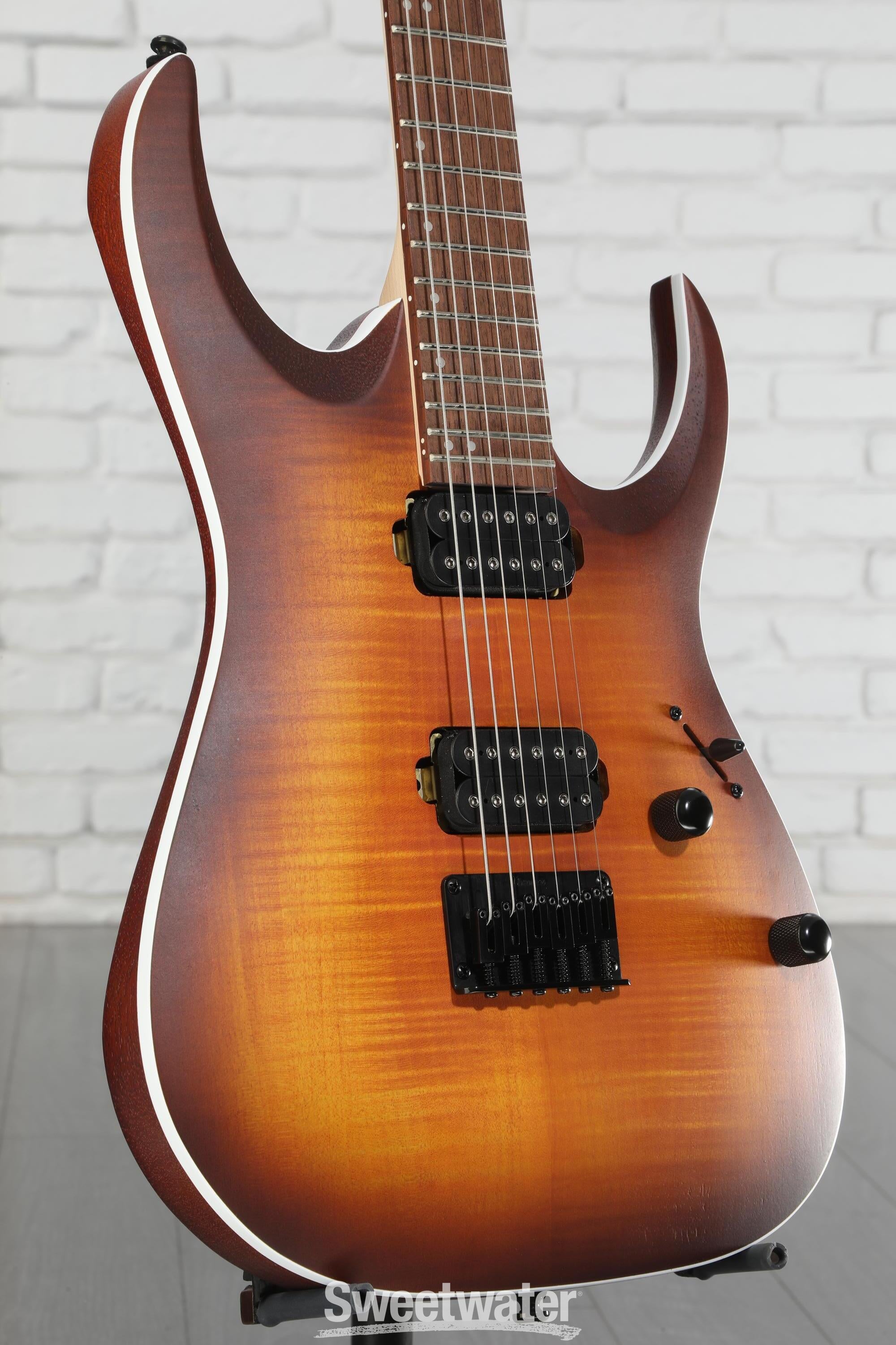 Ibanez RGA42FM - Dragon Eye Burst Flat | Sweetwater
