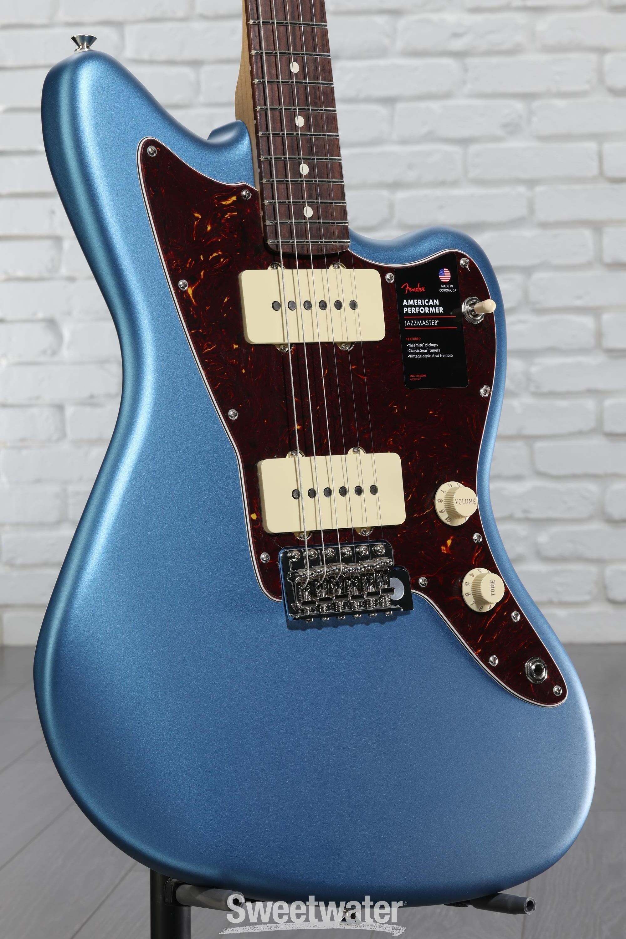 Fender American Performer Jazzmaster - Satin Lake Placid
