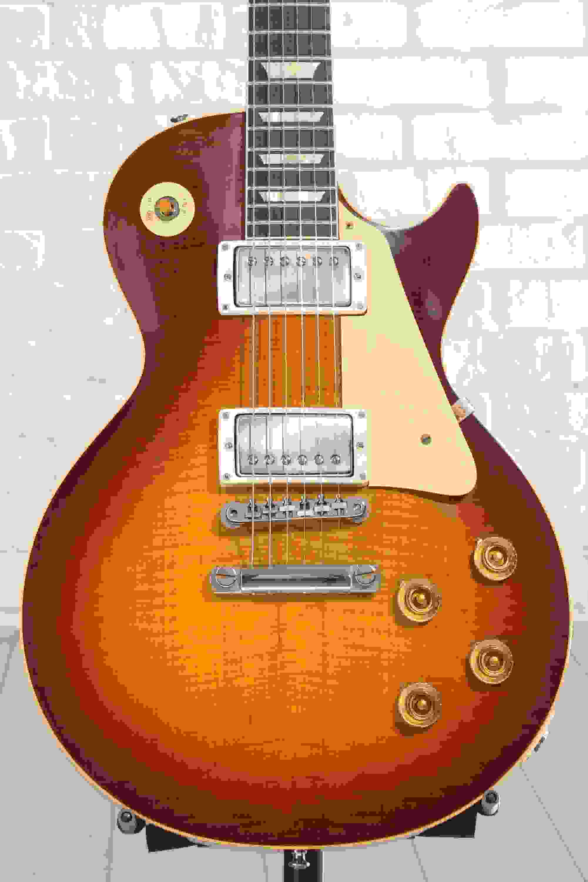 Gibson Custom 1959 Les Paul Standard Reissue Electric Guitar - Iced Tea Burst, VOS