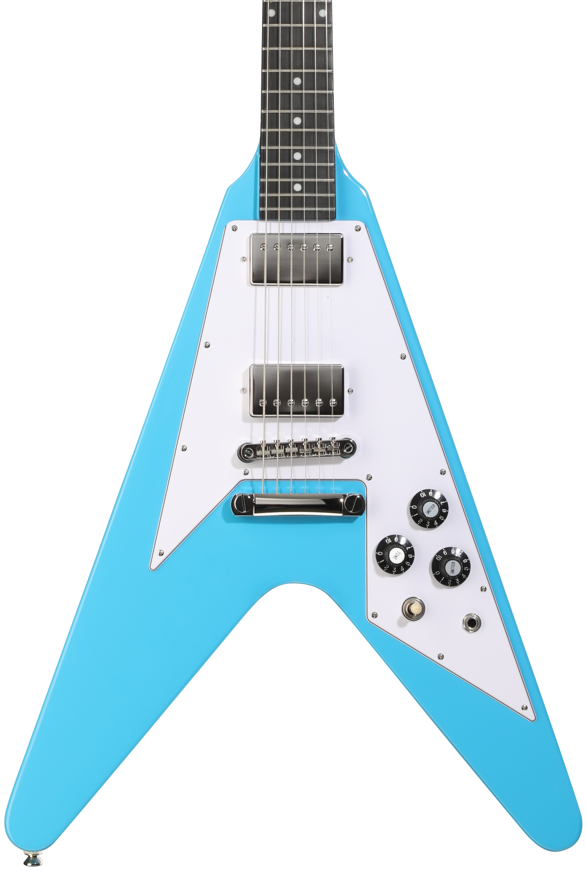 Epiphone Flying V '70s Electric Guitar - Maui Blue | Sweetwater