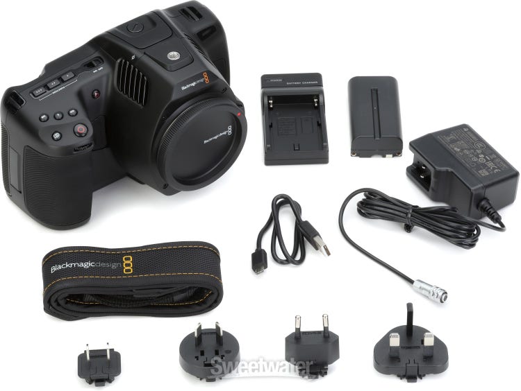 Blackmagic Pocket Cinema Camera 6K Pro - CINECAMPOCHDEF06P - Authorized  Dealer 40962903735