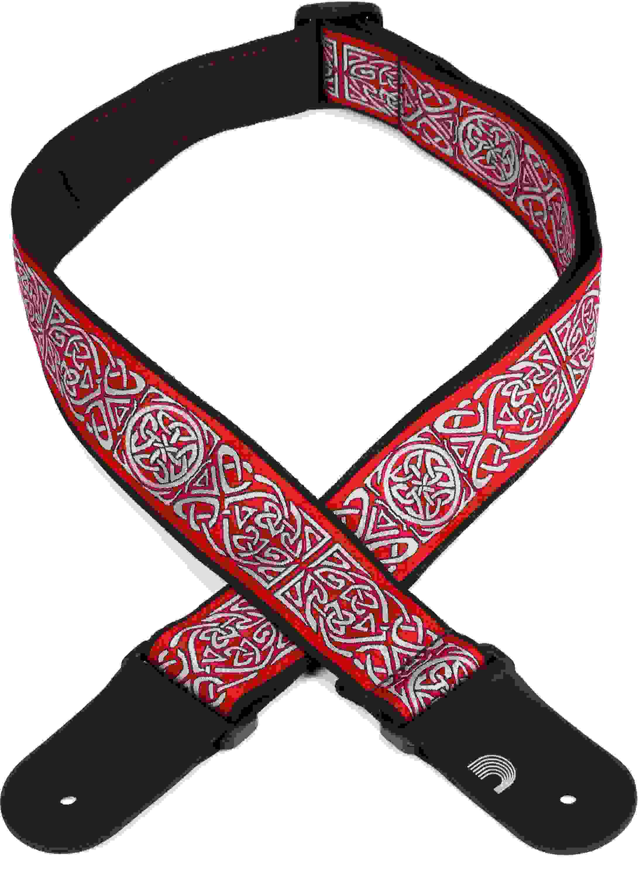 D'Addario 2-inch Woven Nylon Guitar Strap - Celtic