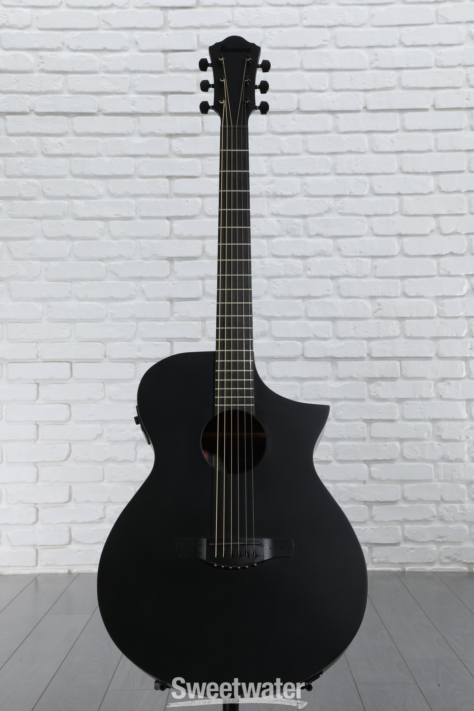 Ibanez AEWC621 Acoustic-electric Guitar - Black Out | Sweetwater