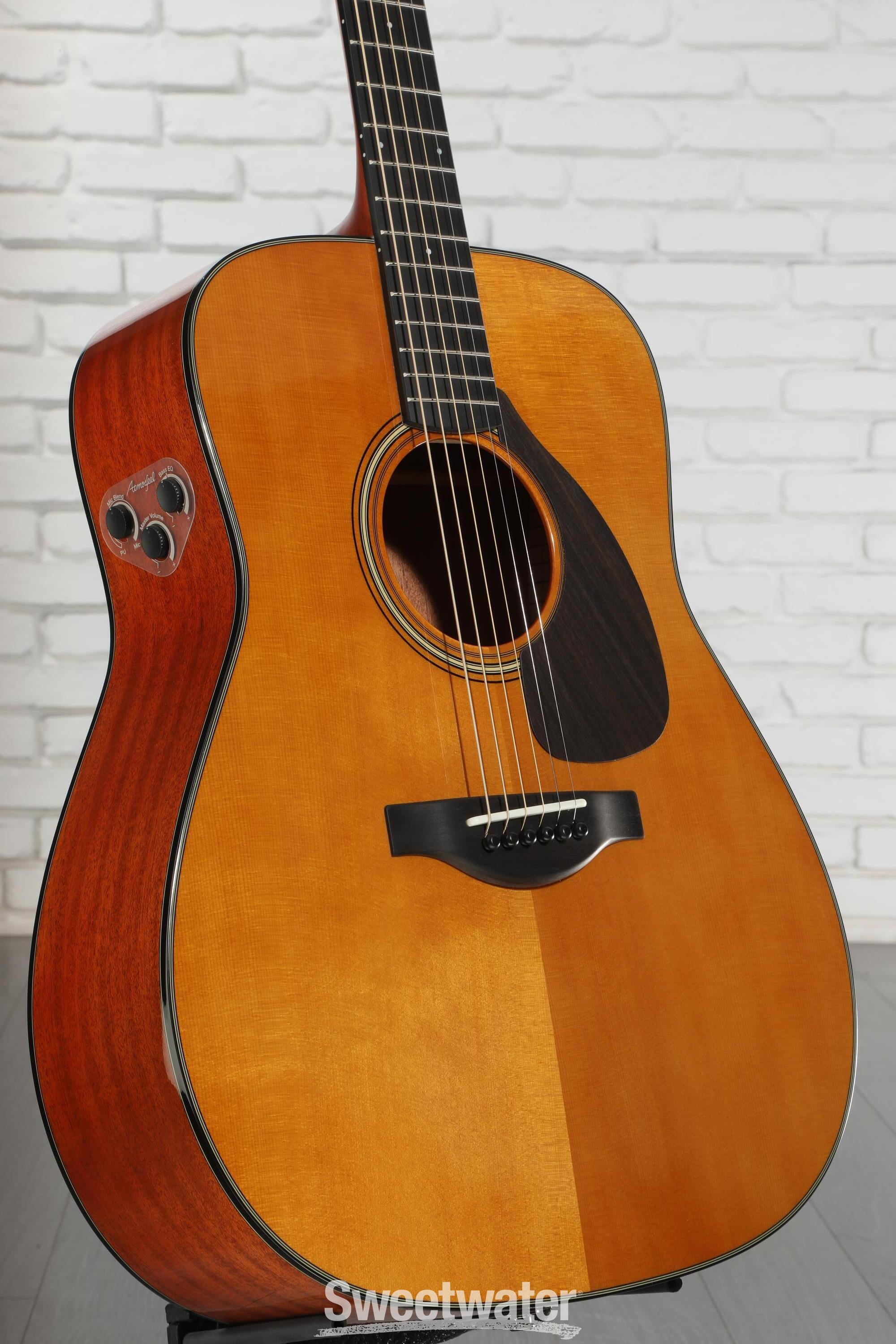 Yamaha Red Label FGX5 Acoustic Guitar - Natural | Sweetwater