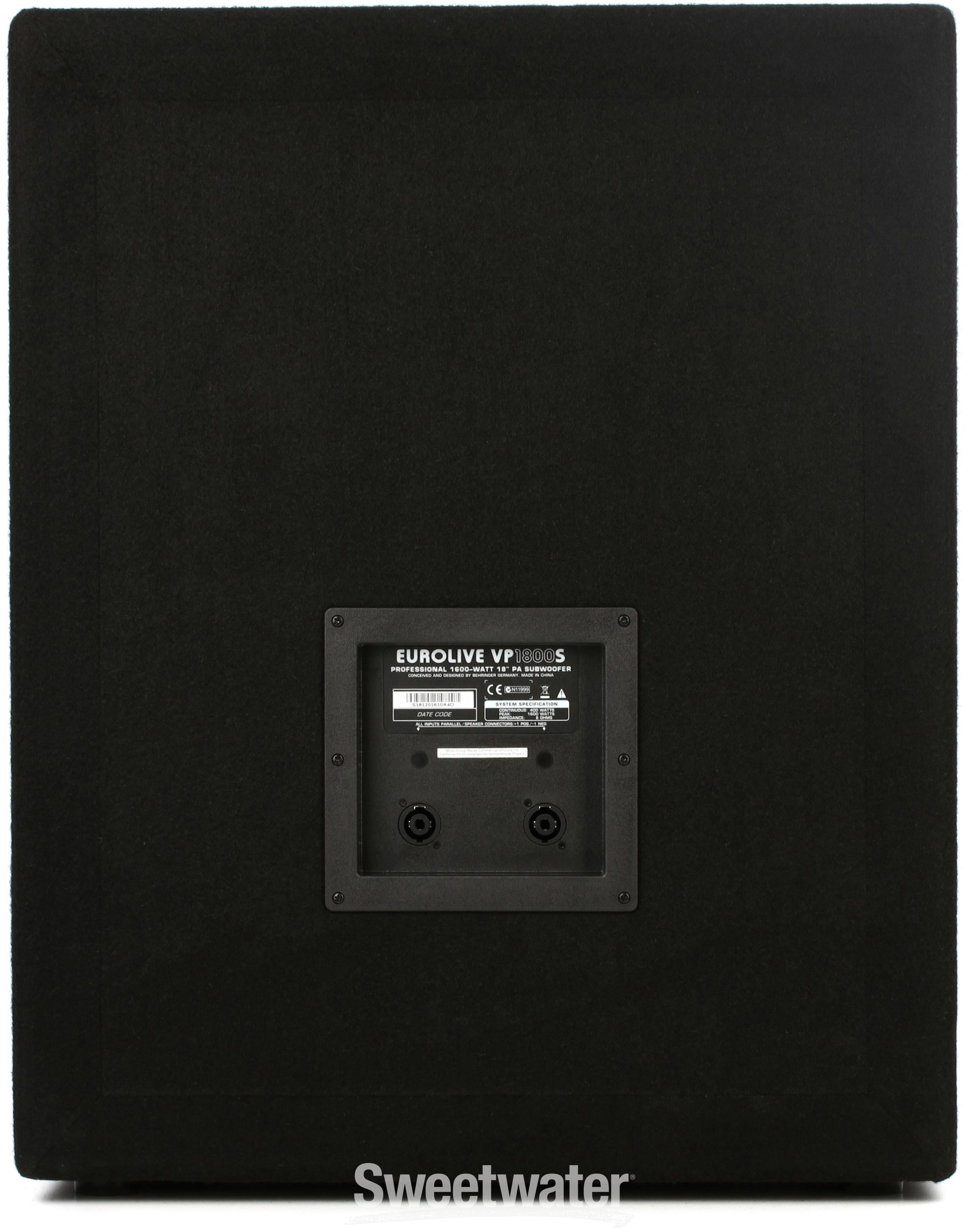 Behringer 18 passive store subwoofer