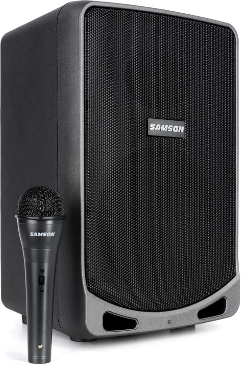 Portable Bluetooth PA Speaker System - 600W Bluetooth Speaker Portable PA  System w/Rechargeable Battery 1/4 Microphone in, Party Lights, MP3/USB SD