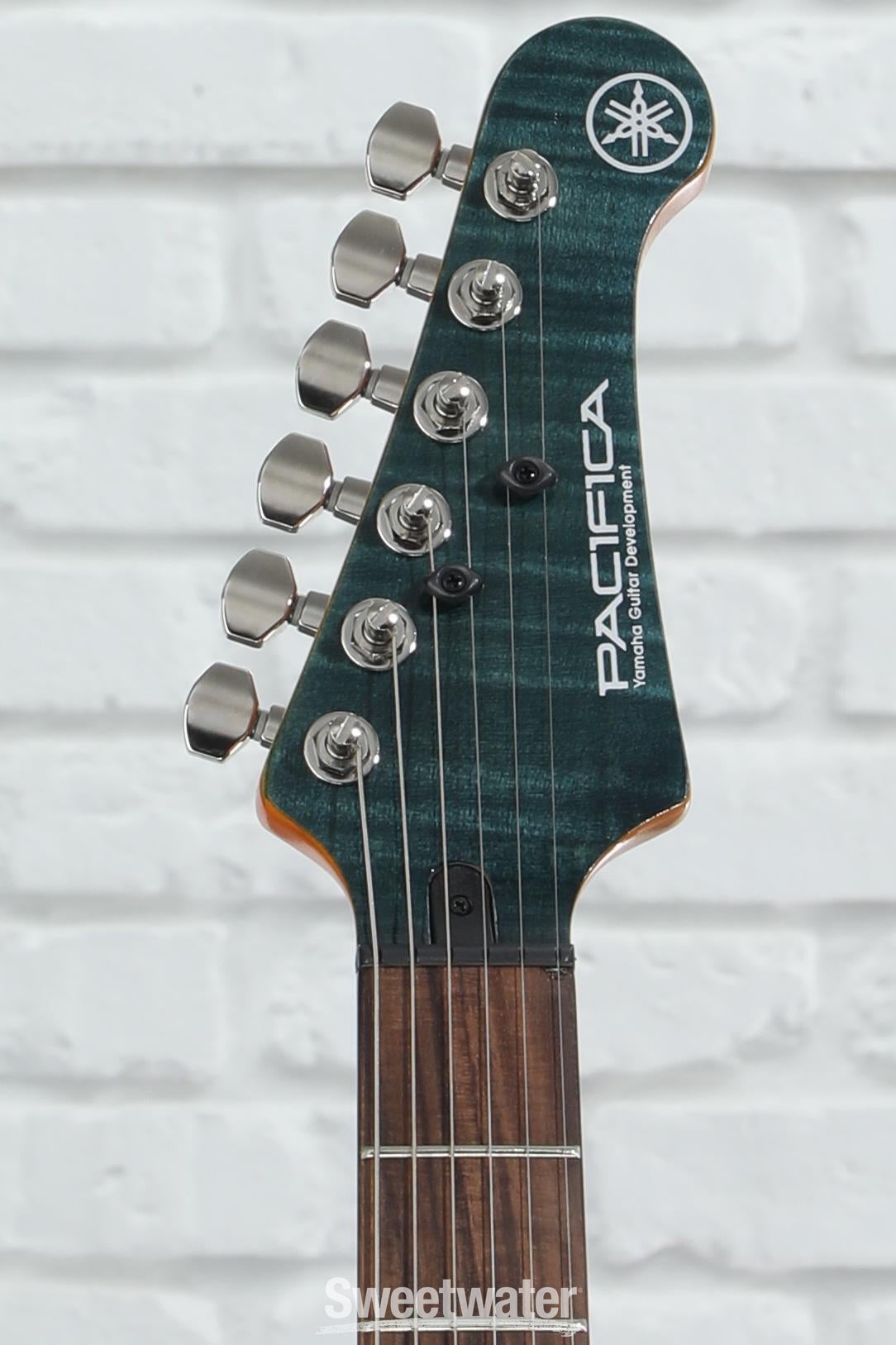 Yamaha Pacifica PAC612VIIFM Electric Guitar - Indigo Blue