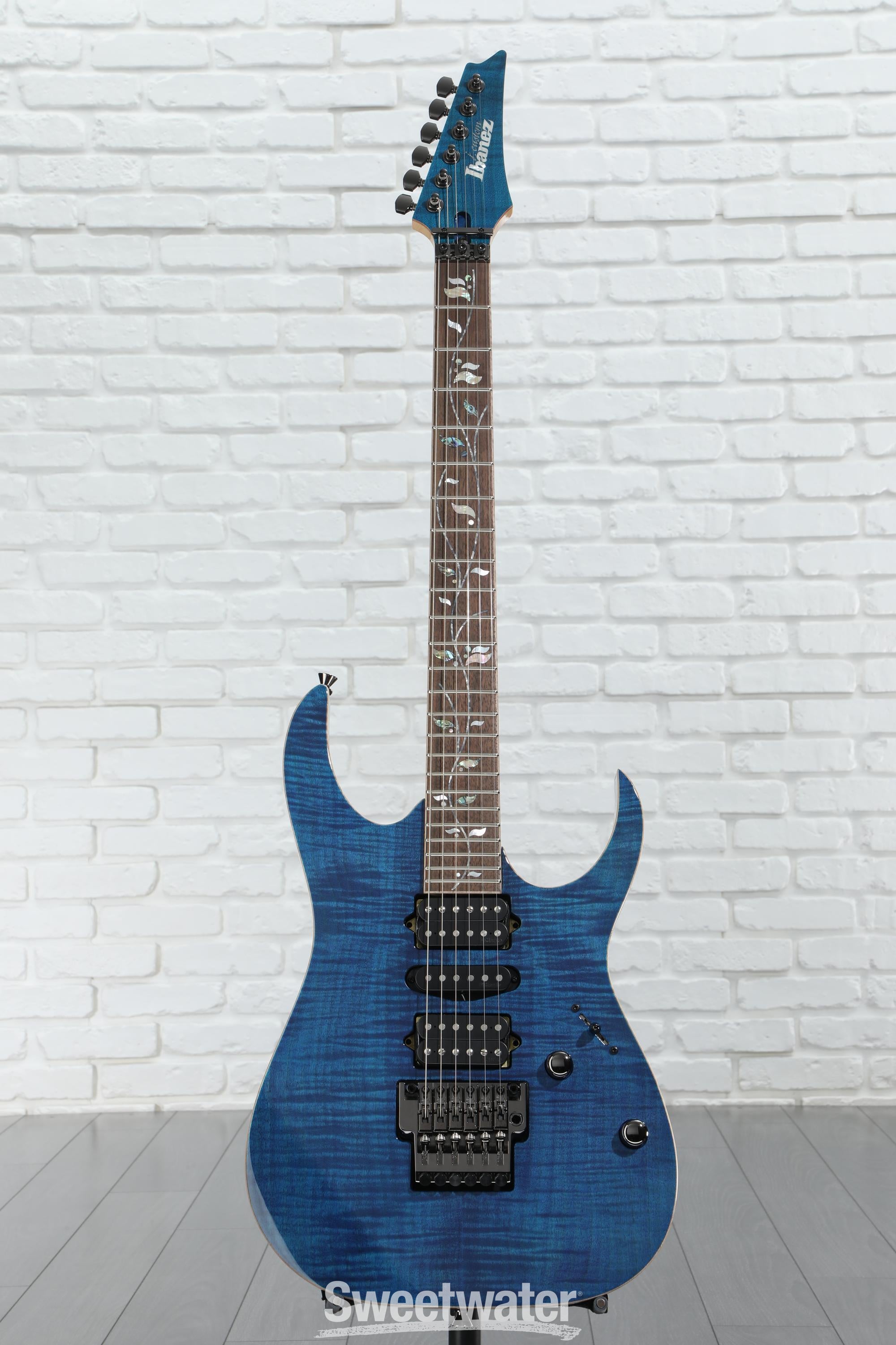 Ibanez J Custom RG8570 Electric Guitar - Royal Blue Sapphire