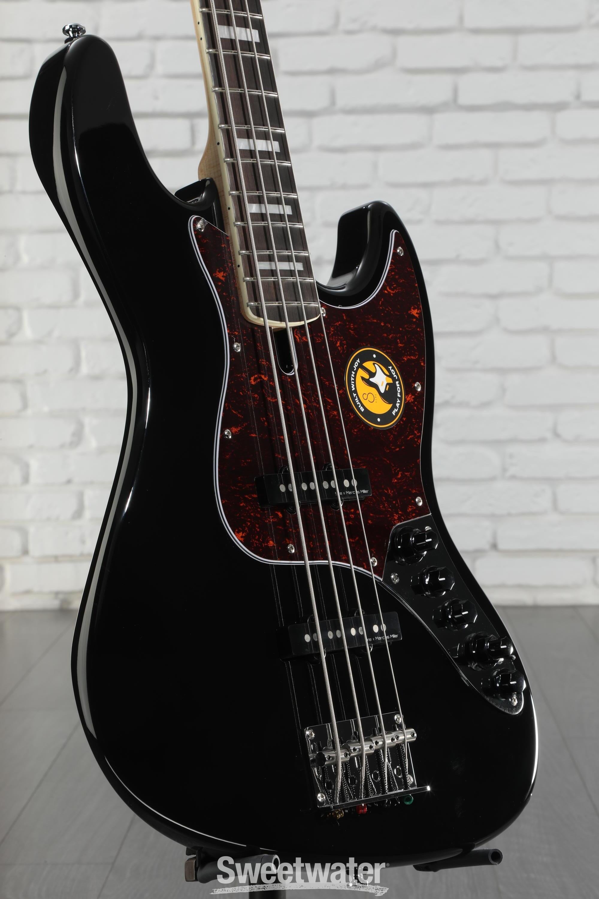 Sire Marcus Miller V7 Alder 4-string Bass Guitar - Black