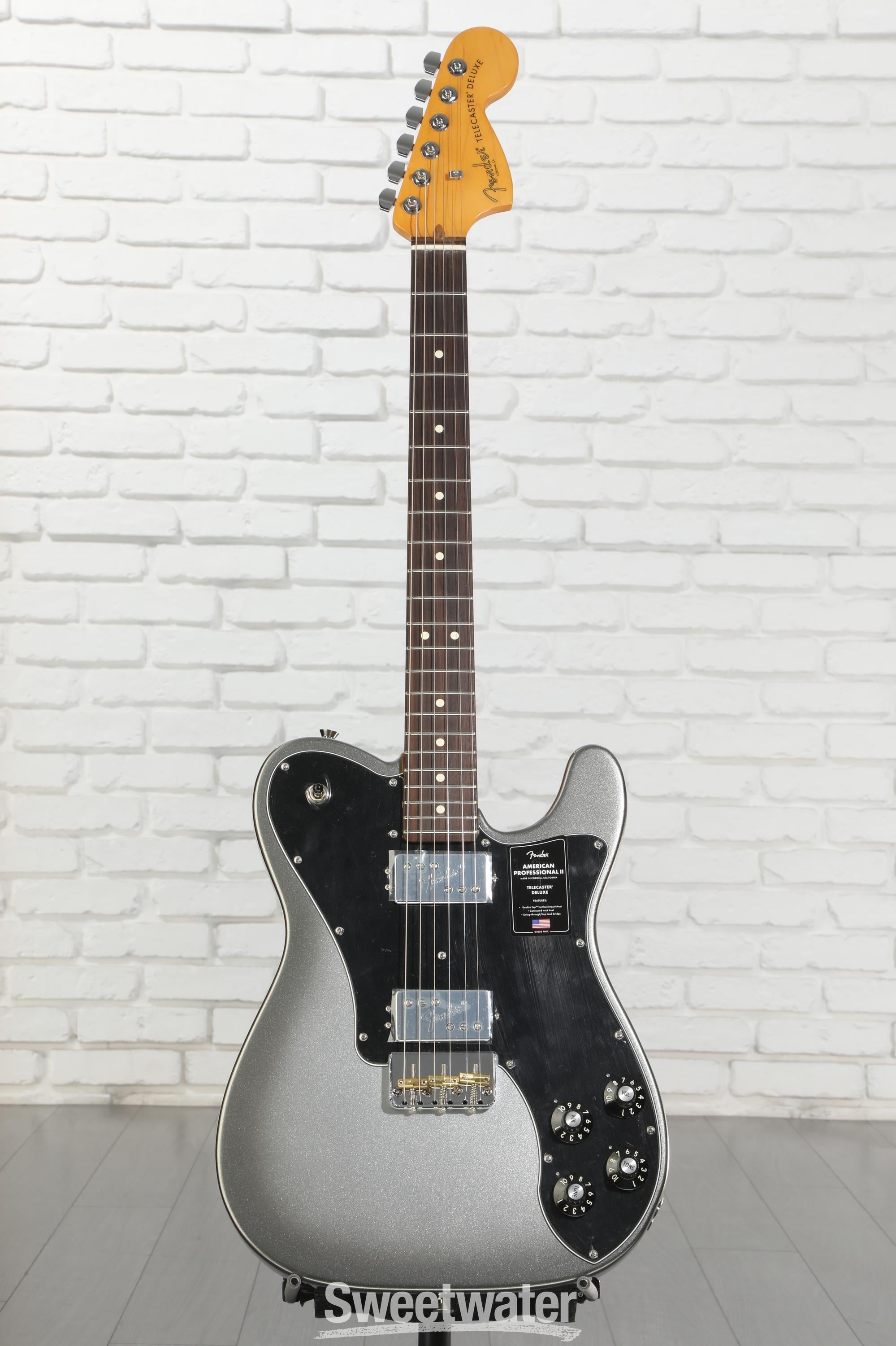 Fender American Professional II Telecaster Deluxe - Mercury with