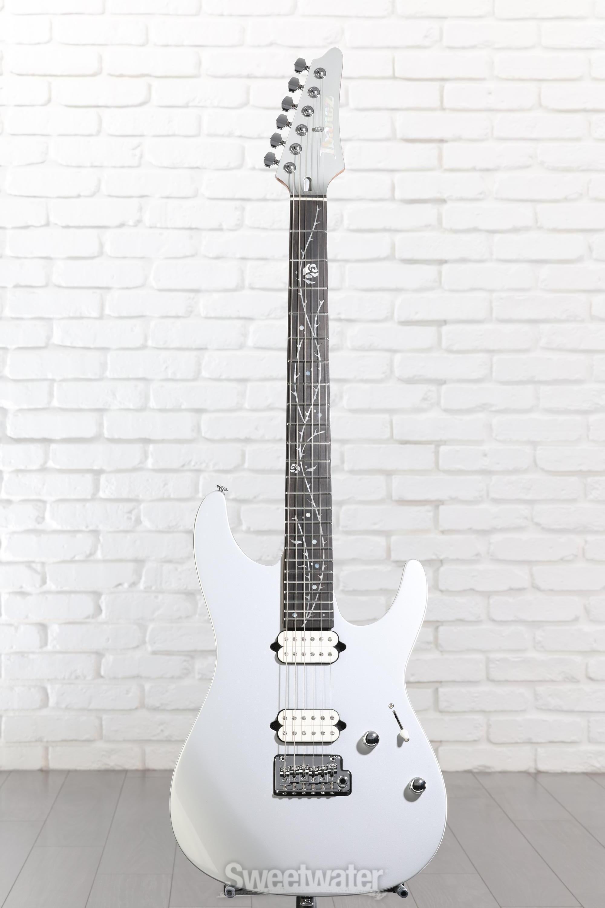 Ibanez TOD10 Tim Henson Signature Electric Guitar - Classic Silver