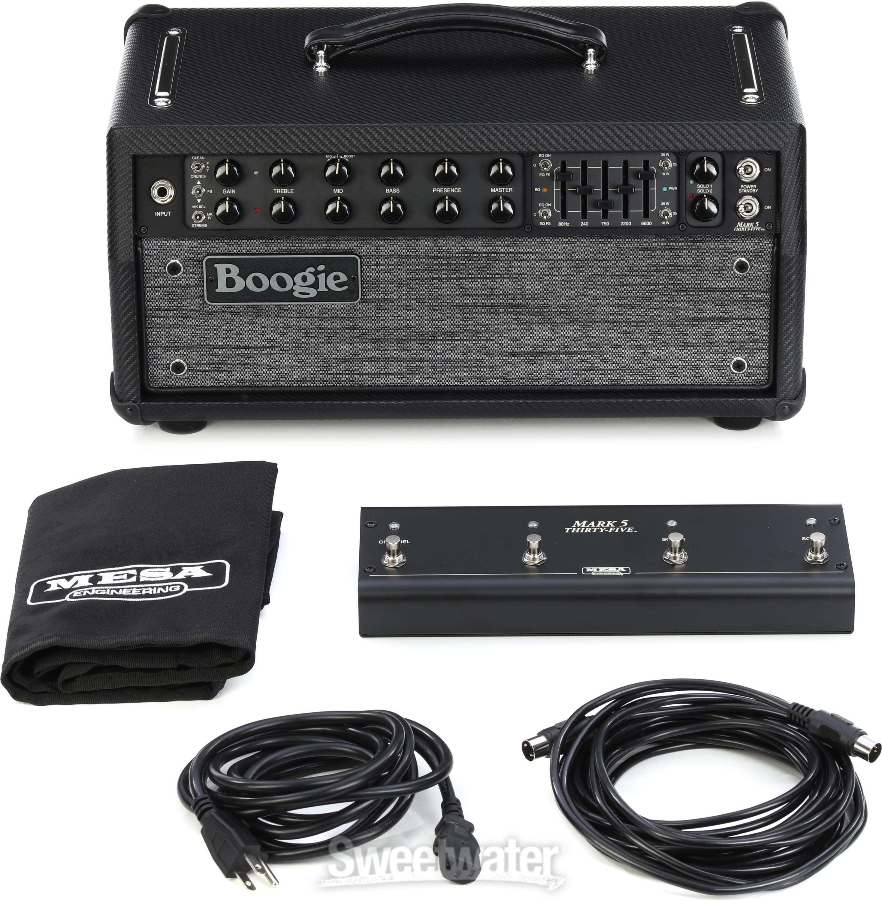 Mesa/Boogie Mark Five:35 35-watt Tube Head - Black Carbon