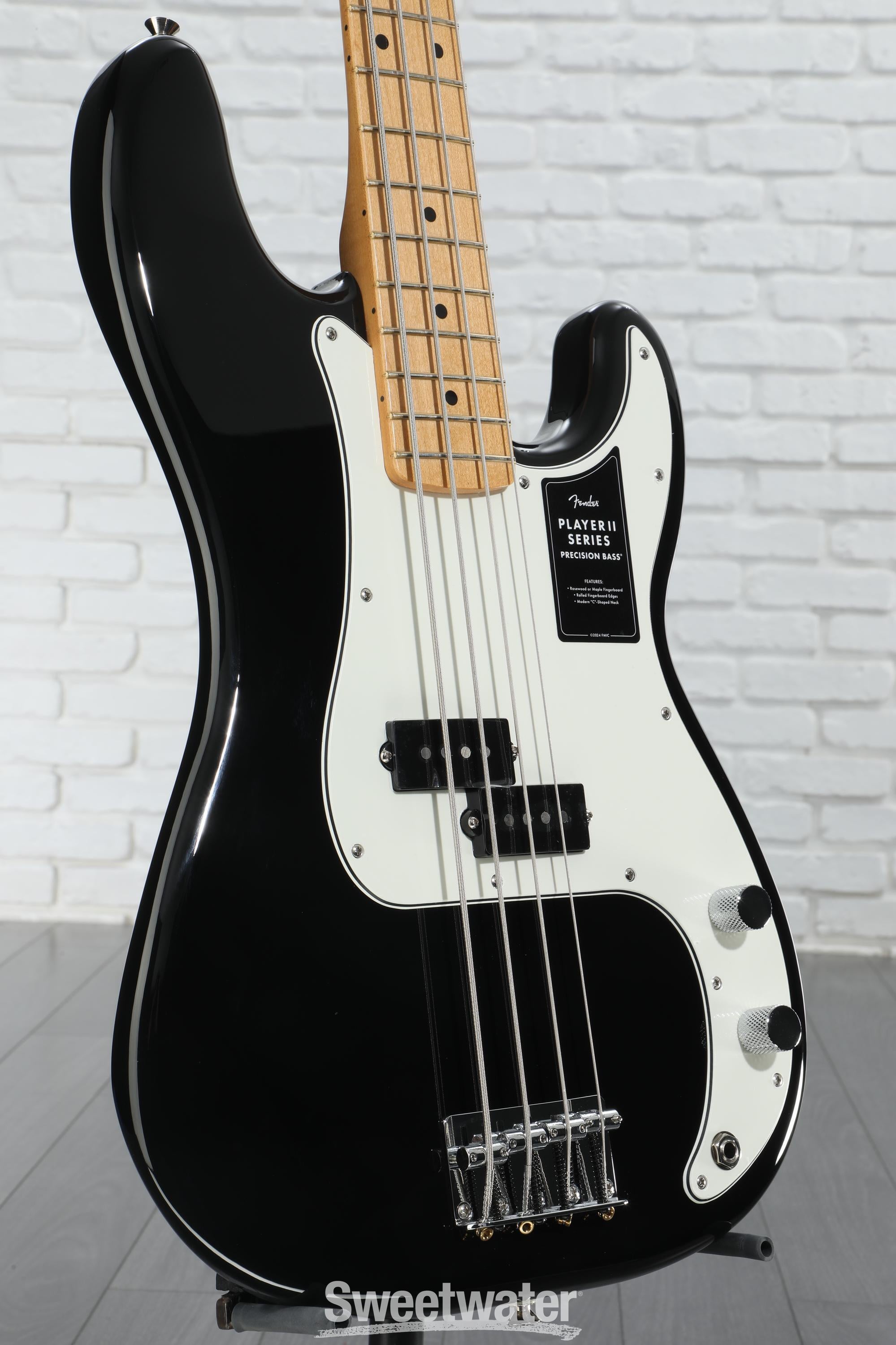 Fender Player II Precision Bass - Black | Sweetwater