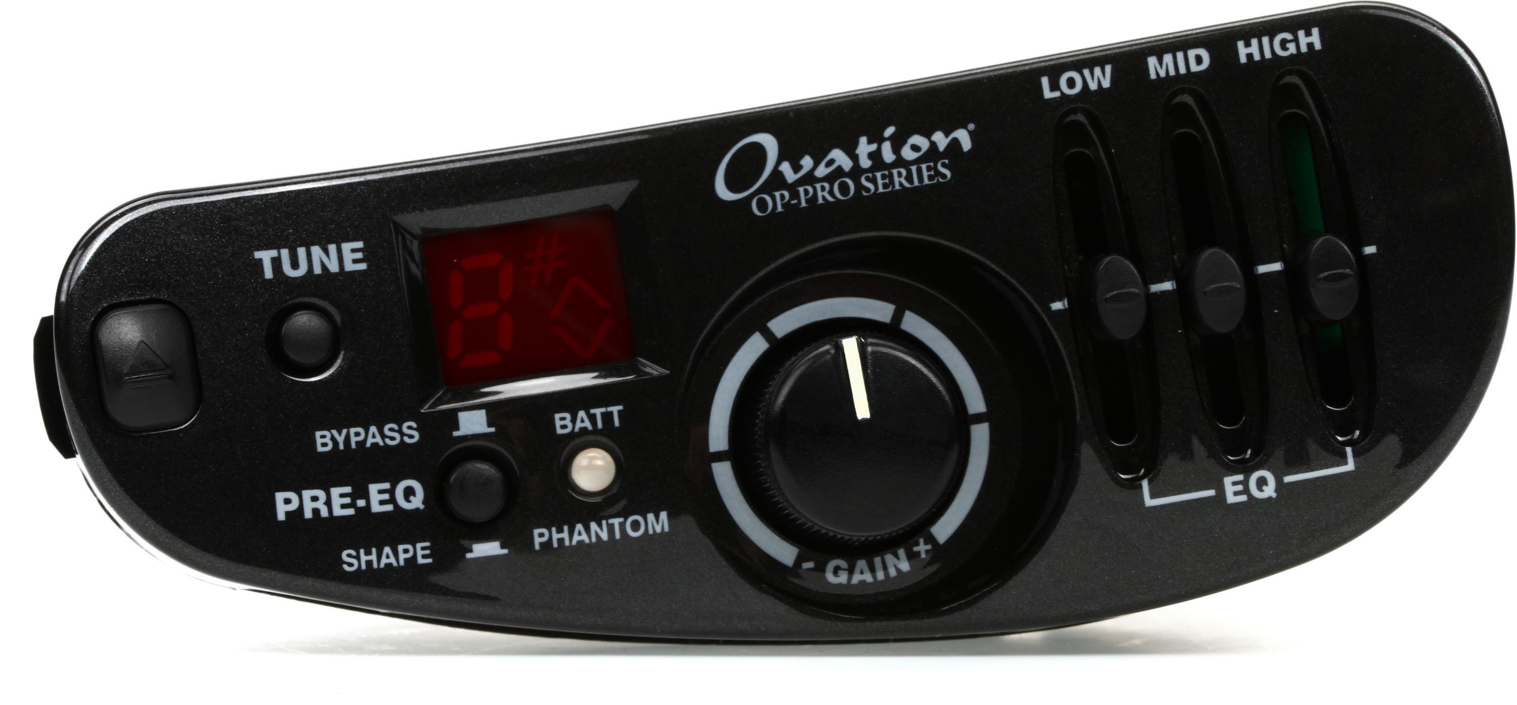 Ovation Op Pro Acoustic Preamp Replacement Preamp for Ovation