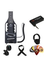 Photo of Traveler Guitar Ultra-Light Electric and Headphone Amp Bundle - Matte Black