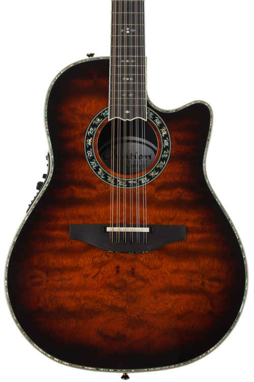 Ovation ExoticWoods Custom Legend 12-string - Sapele Tobacco